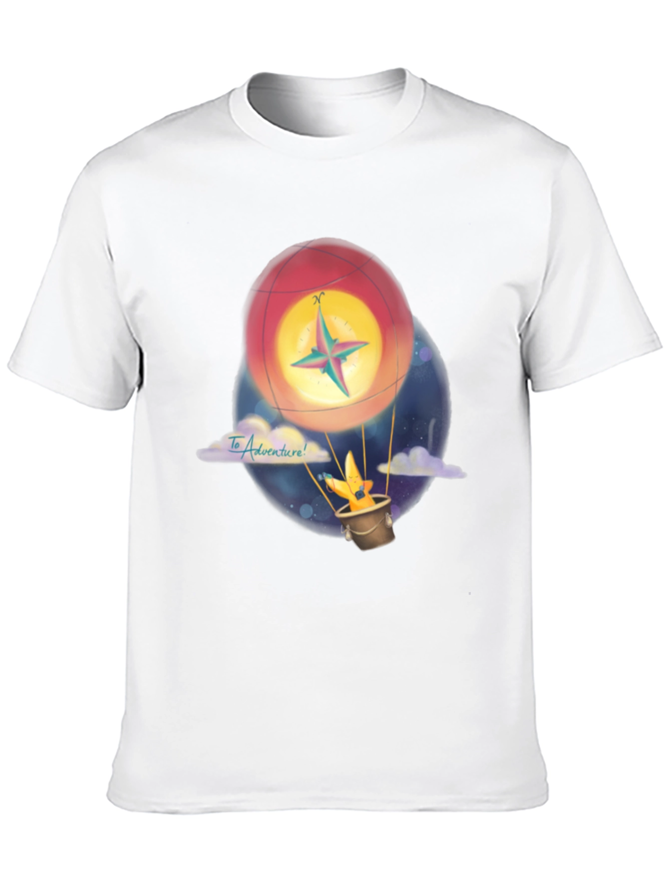 Adventure Hot Air Balloon Graphic Tee
