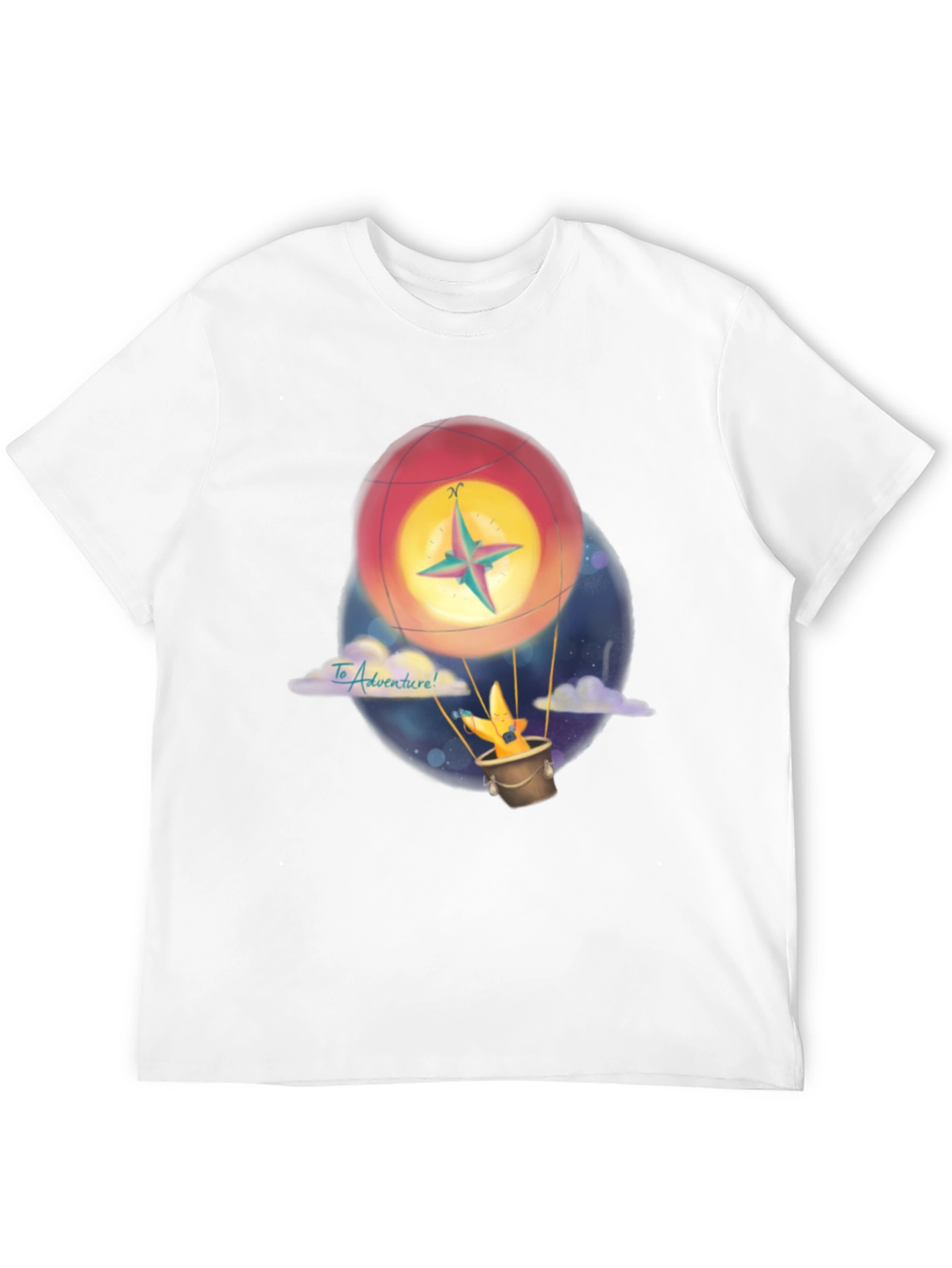 Adventure Hot Air Balloon Graphic Tee