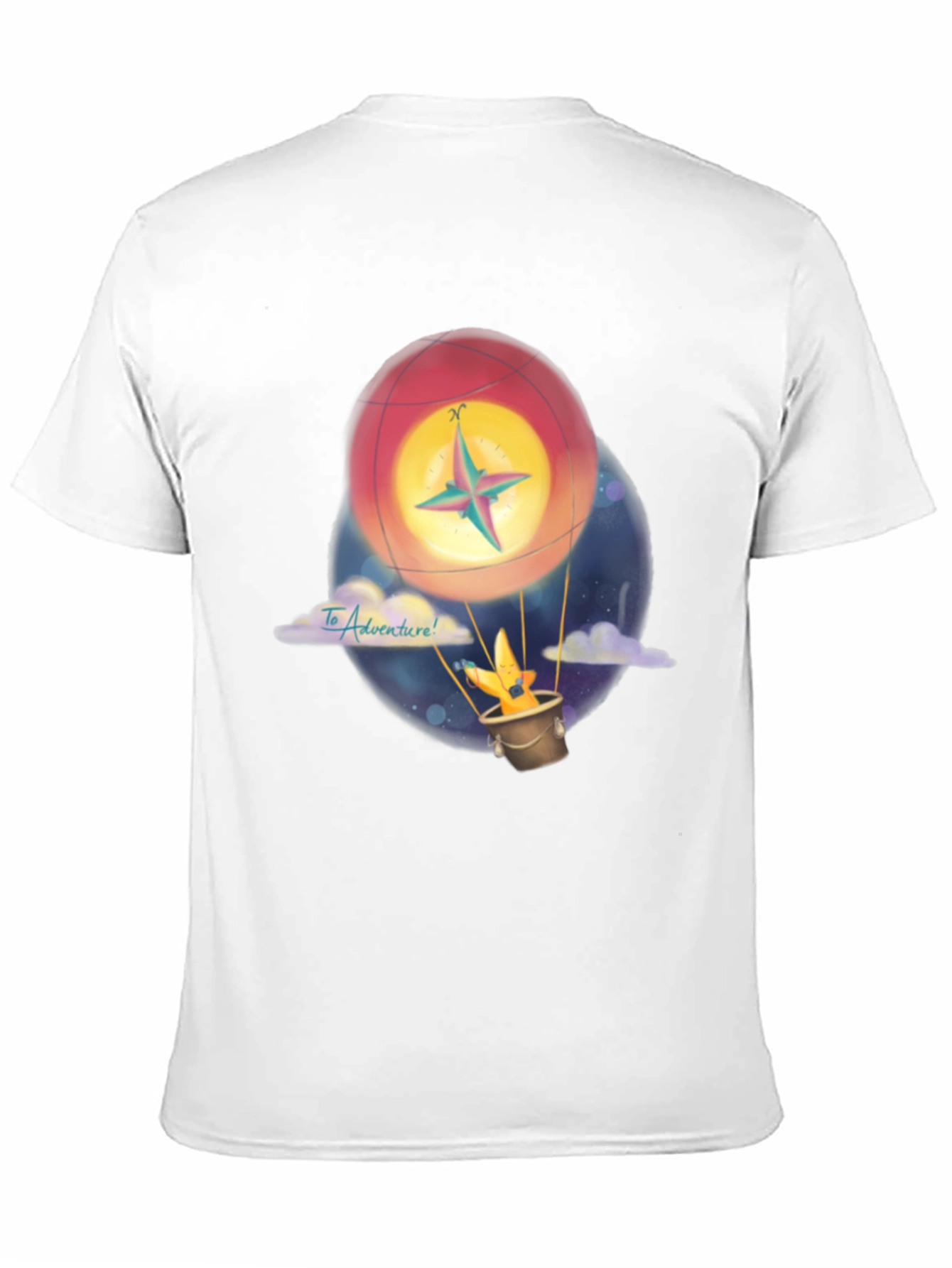 Adventure Hot Air Balloon Graphic Tee