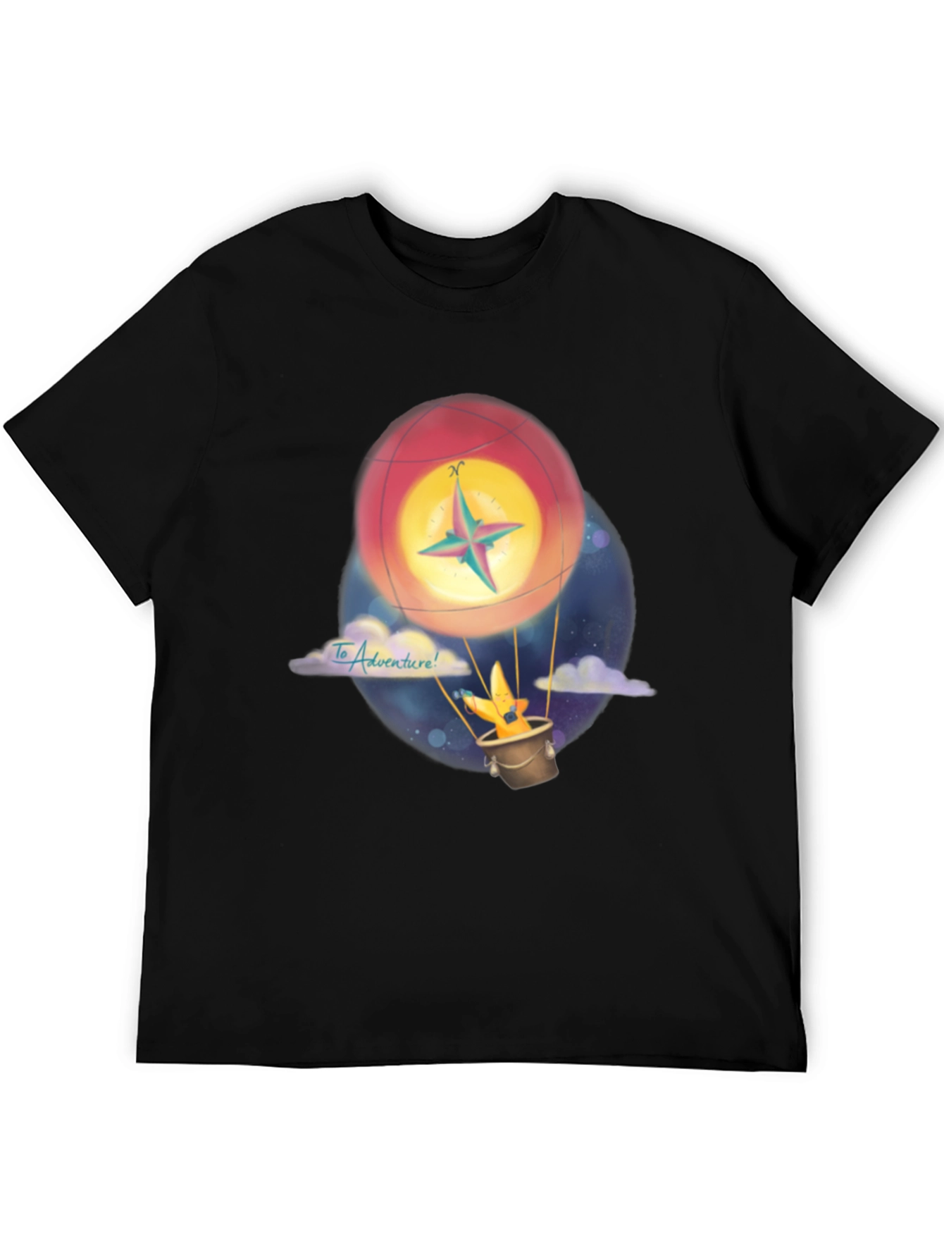 Adventure Hot Air Balloon Graphic Tee