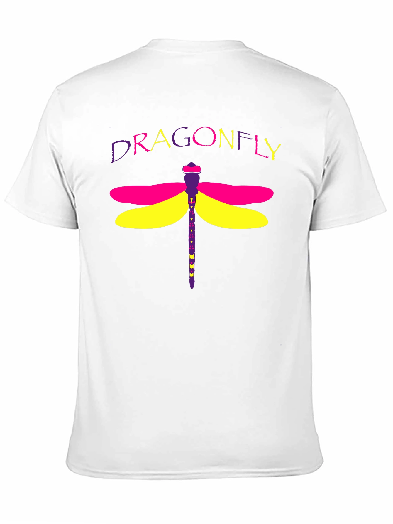 Dragonfly Graphic Tee - Stylish Cotton Blend T-Shirt