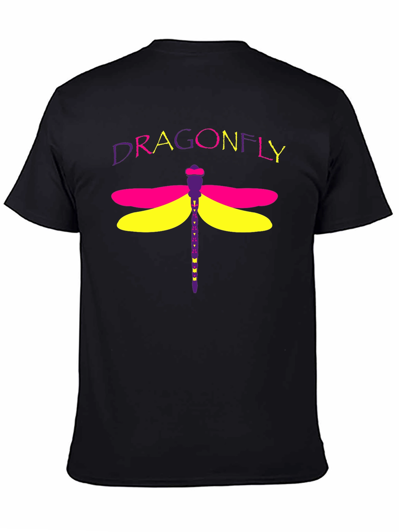 Dragonfly Graphic Tee - Stylish Cotton Blend T-Shirt