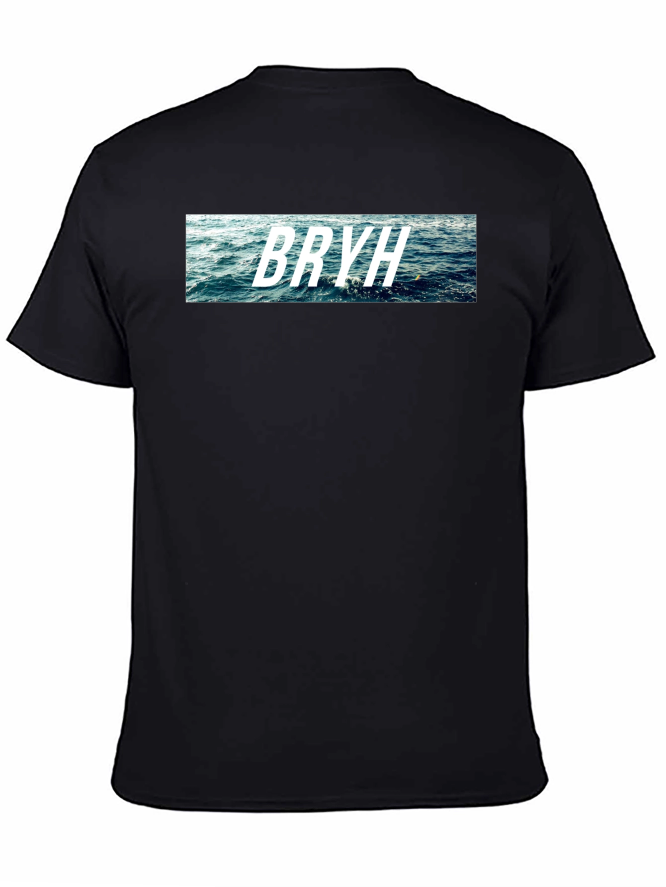 BRYH Ocean Graphic Black T-Shirt