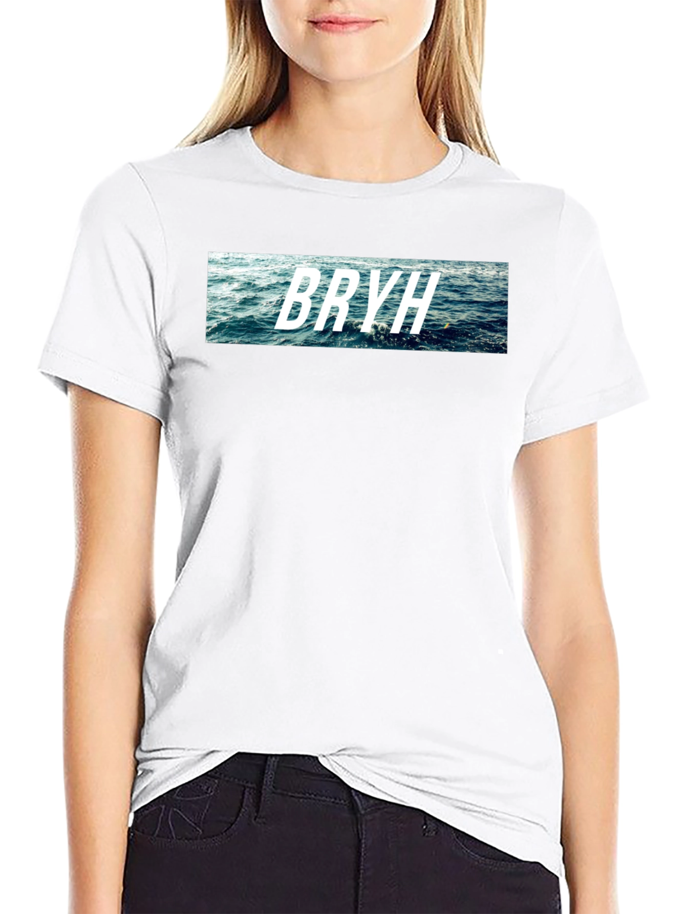 BRYH Ocean Graphic Black T-Shirt