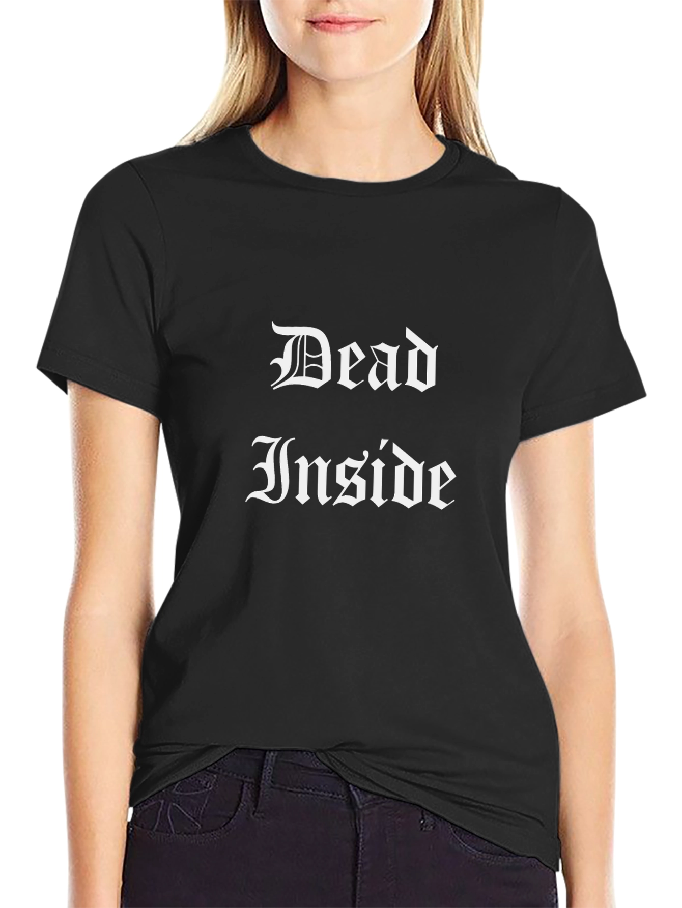 Dead Inside Gothic T-Shirt - Mens Short Sleeve