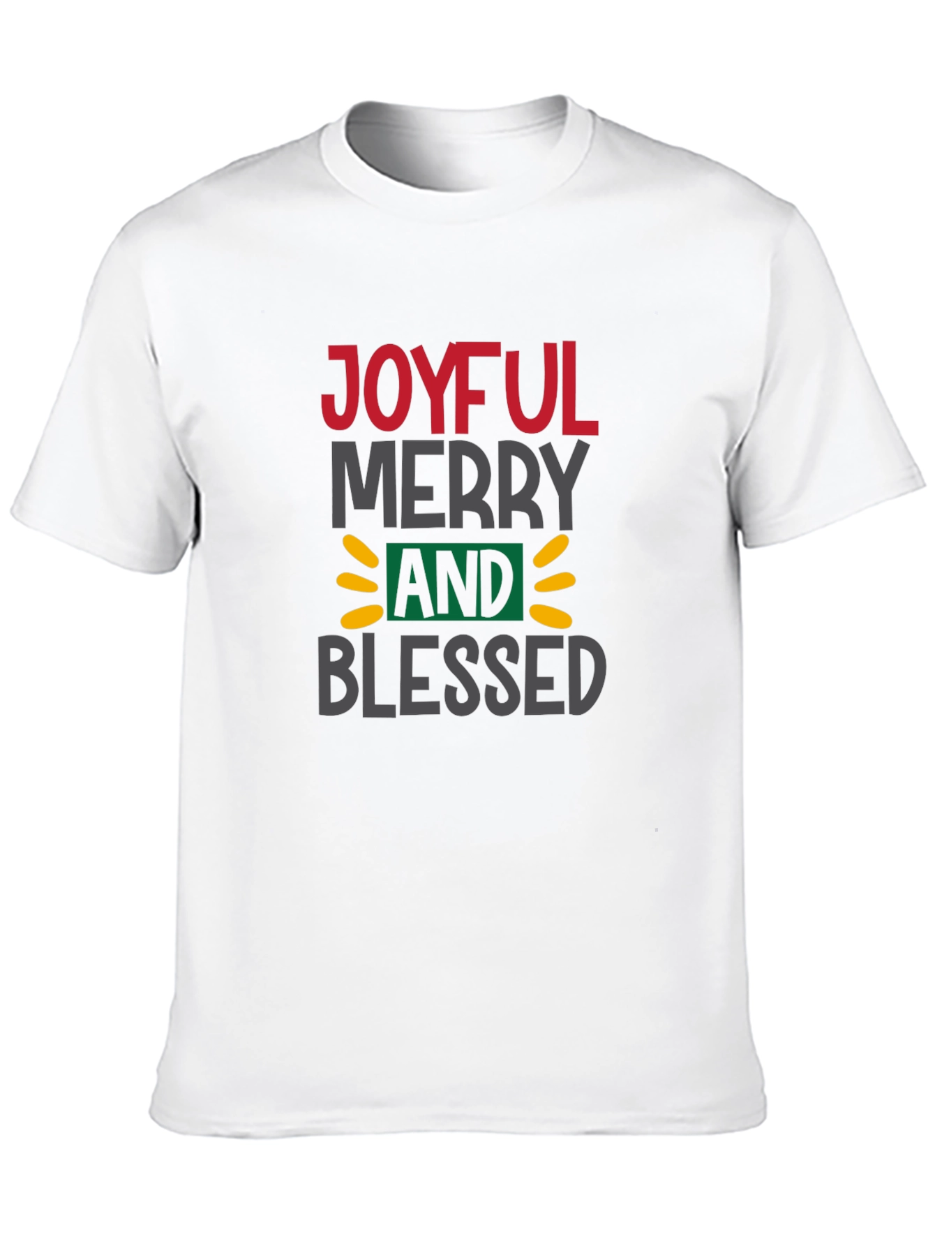 Joyful Merry Blessed Graphic Tee