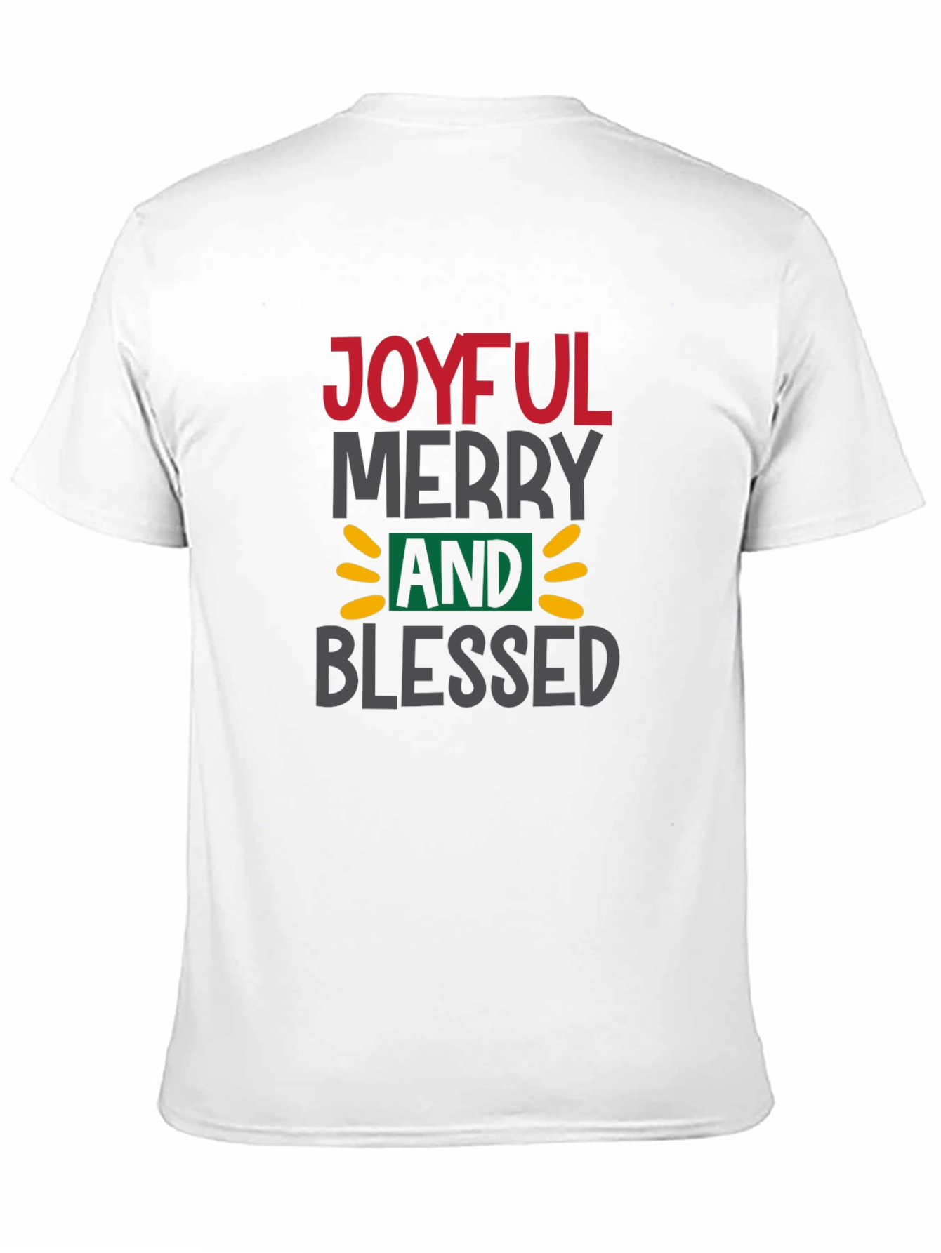 Joyful Merry Blessed Graphic Tee