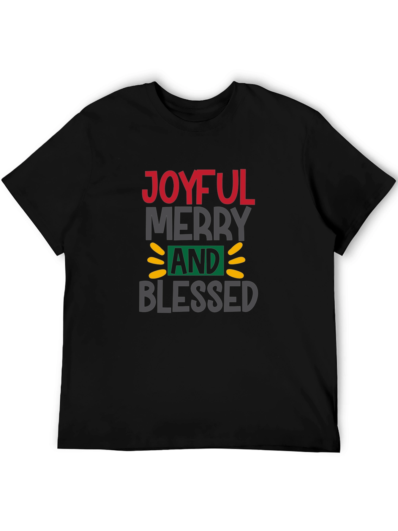 Joyful Merry Blessed Graphic Tee