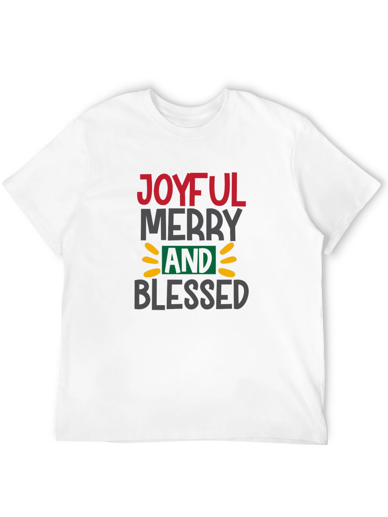 Joyful Merry Blessed Graphic Tee