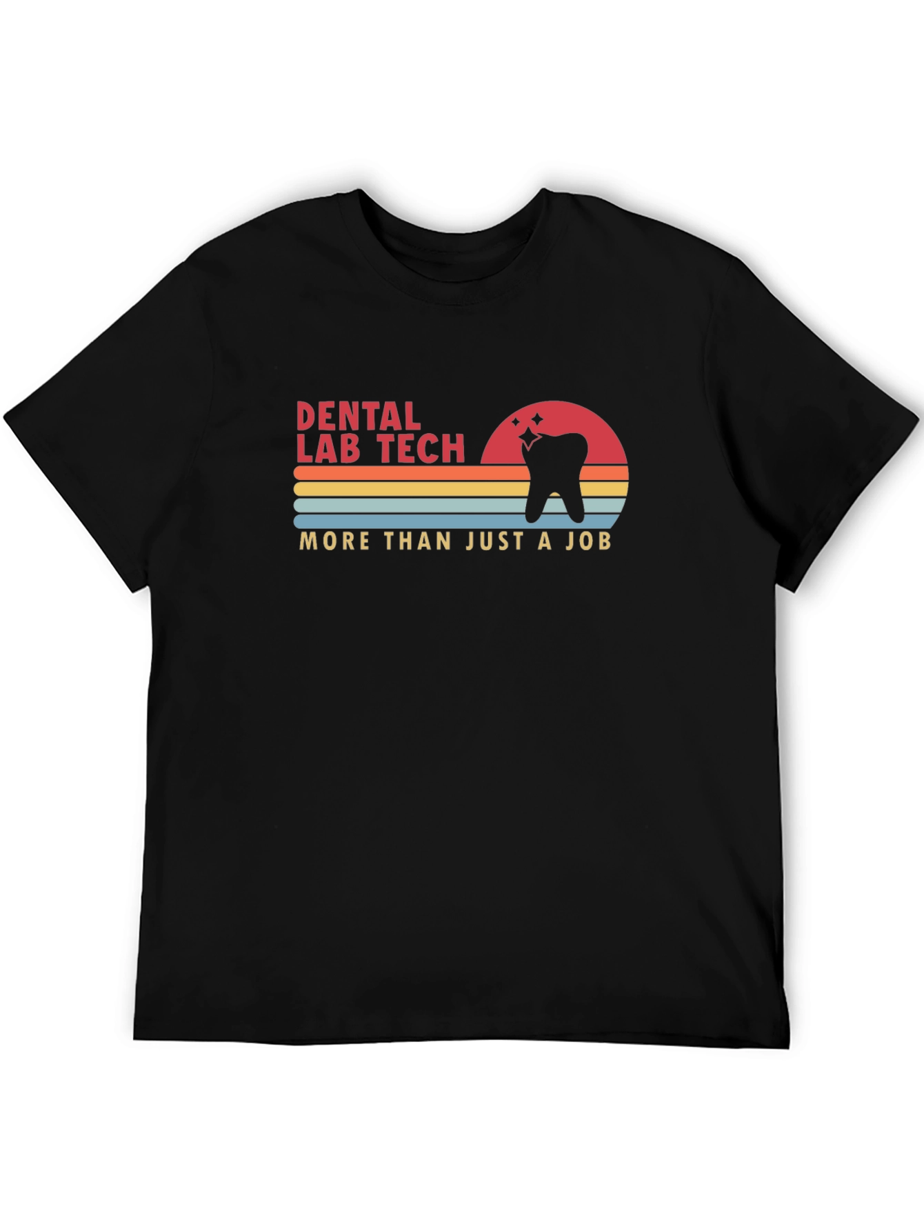 Dental Lab Tech T-Shirt Retro Design Comfortable Fit