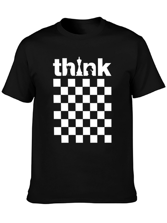 Think Chess T-Shirt - Strategy Game Tee