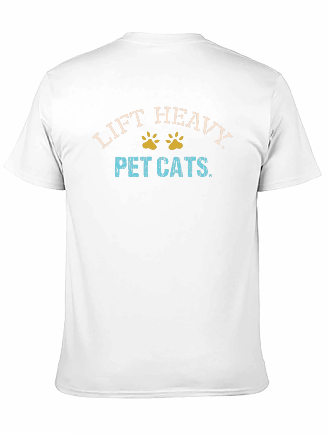 Lift Heavy Pet Cats Graphic T-Shirt