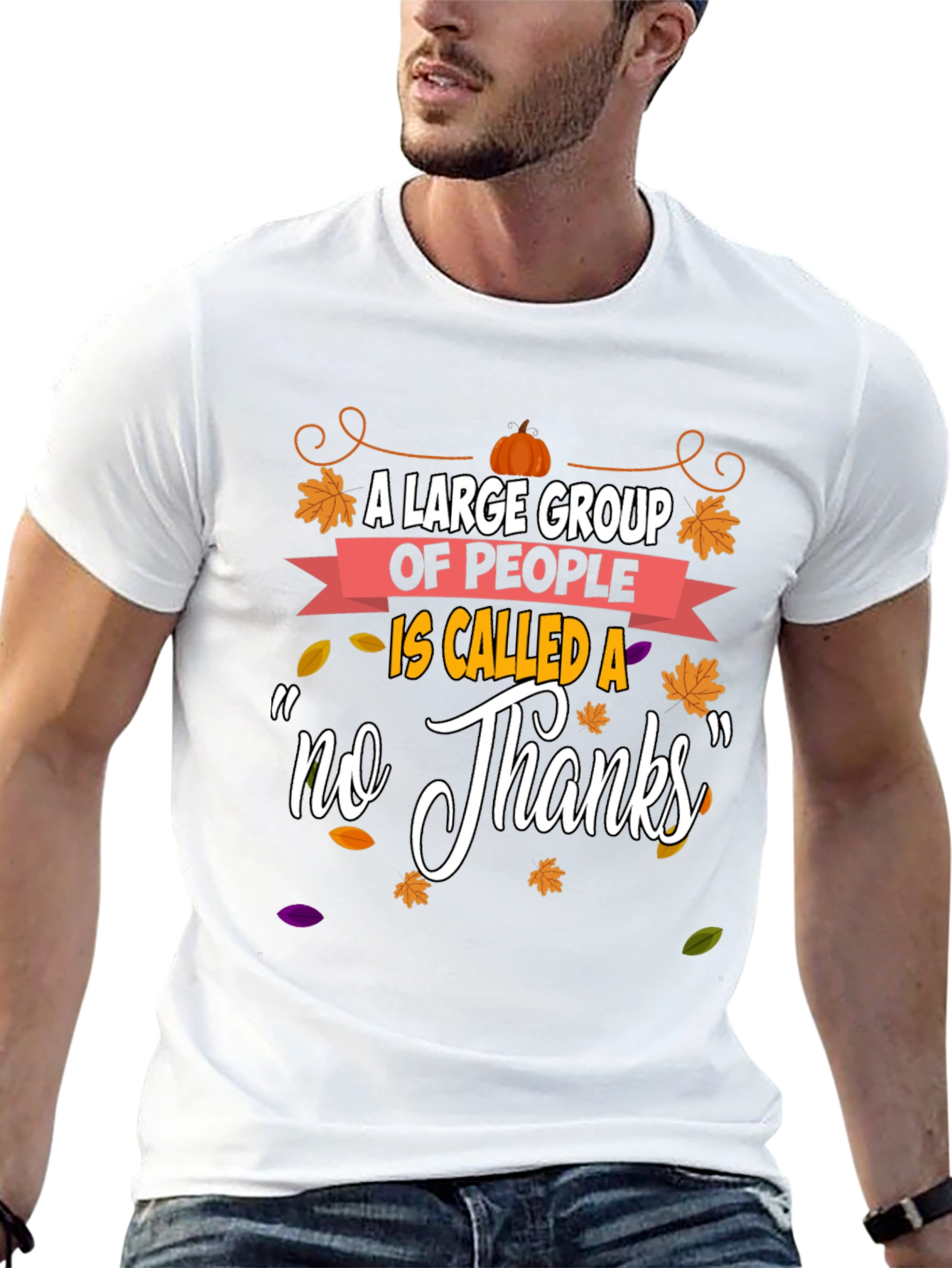 Funny Thanksgiving No Thanks T-Shirt