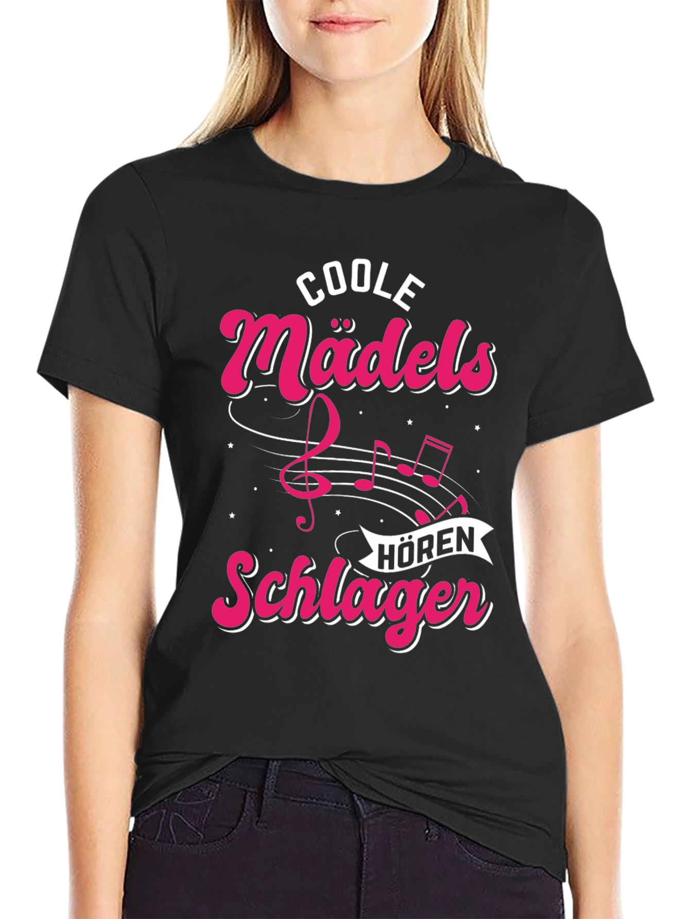 Coole Madels Horen Schlager T-Shirt