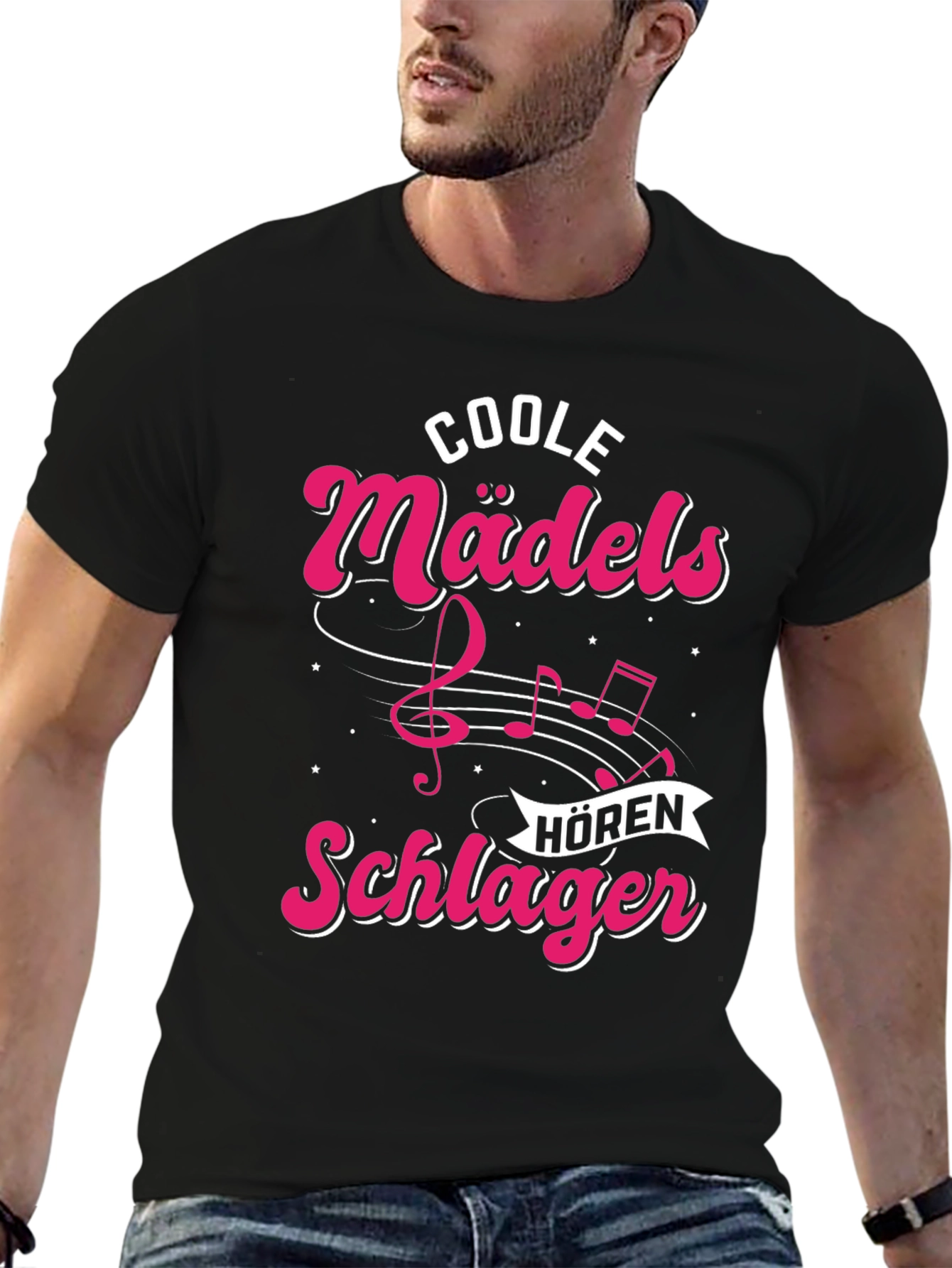 Coole Madels Horen Schlager T-Shirt