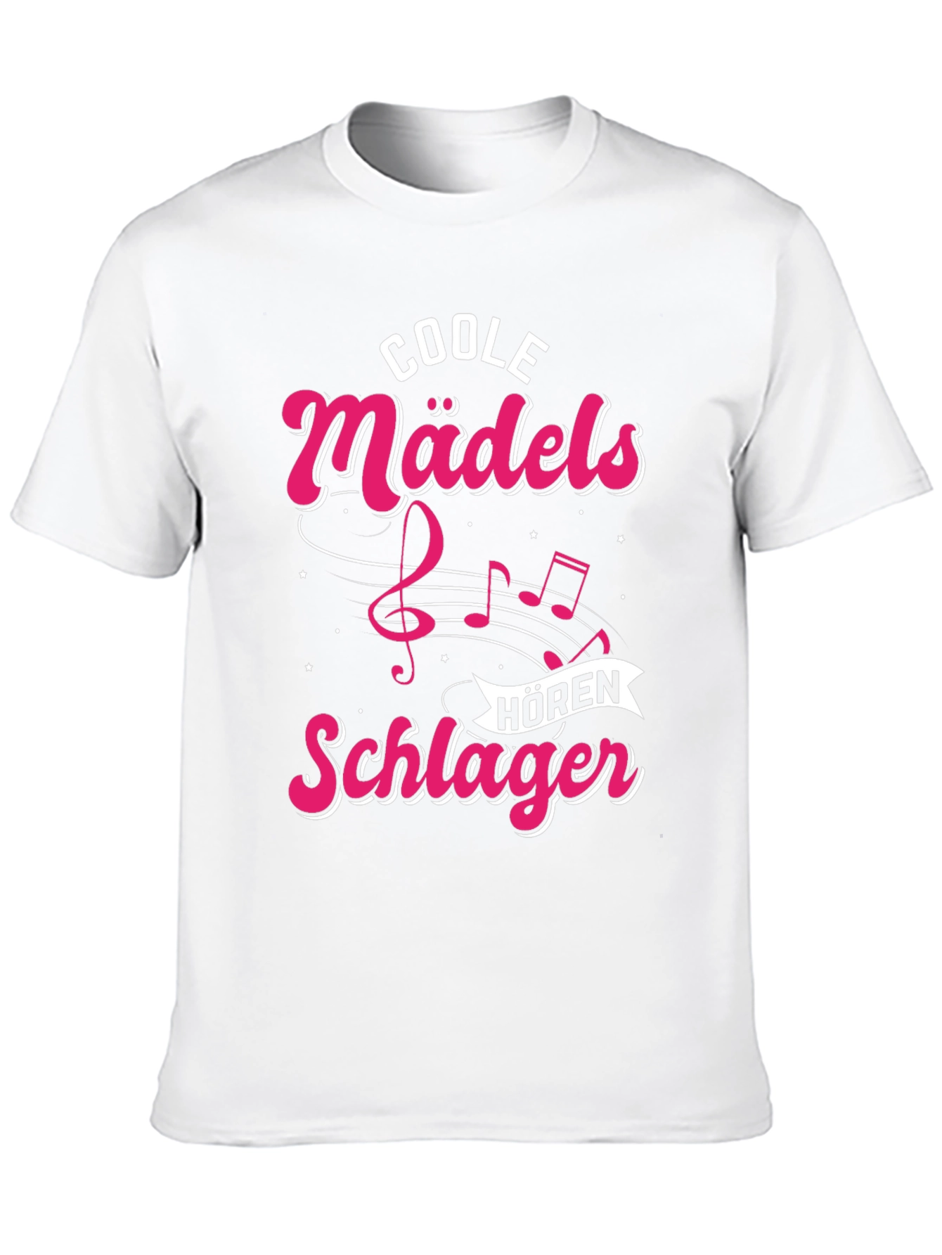 Coole Madels Horen Schlager T-Shirt