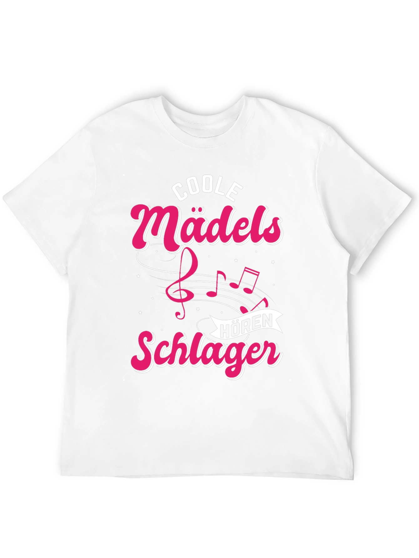 Coole Madels Horen Schlager T-Shirt