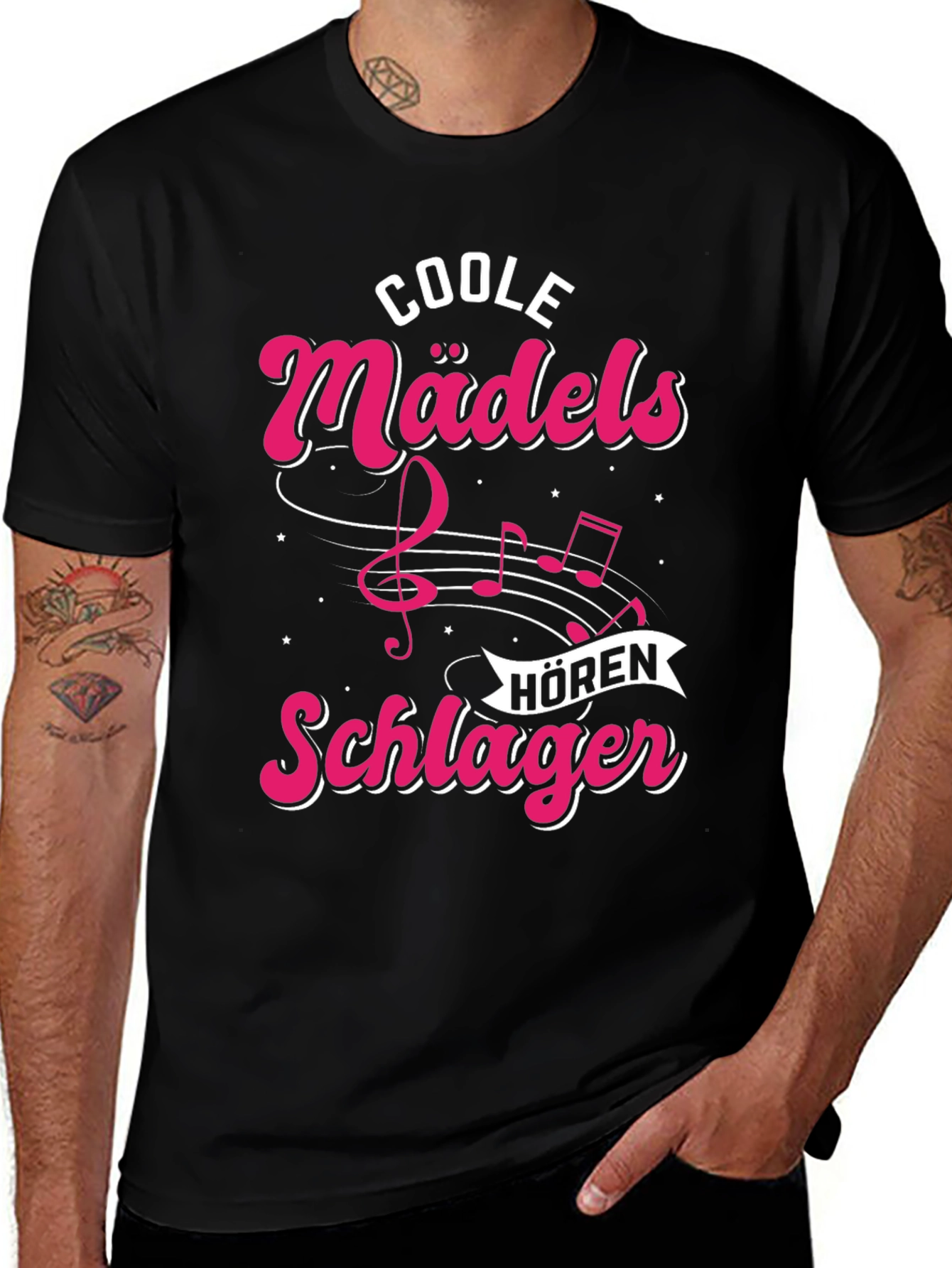 Coole Madels Horen Schlager T-Shirt