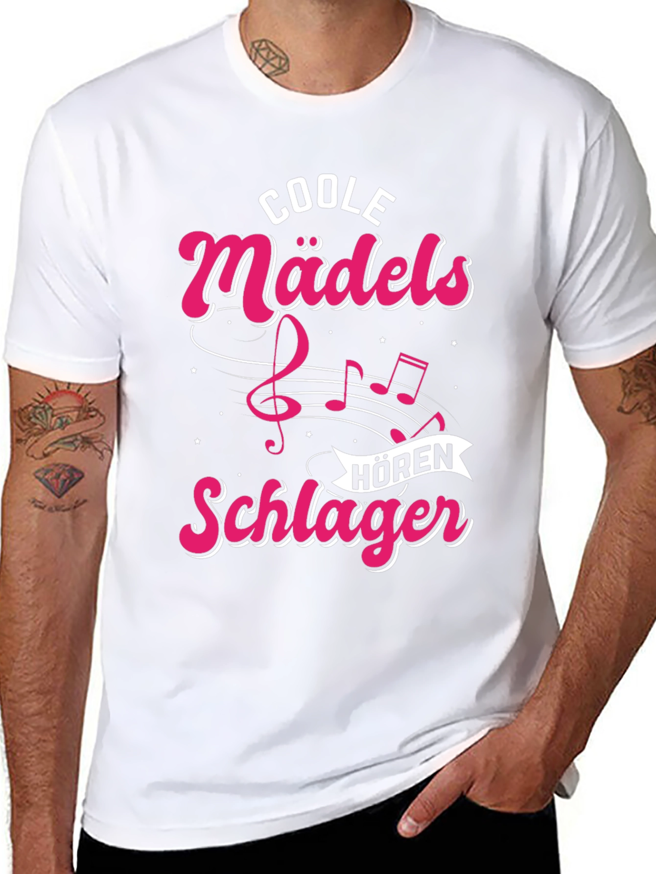 Coole Madels Horen Schlager T-Shirt