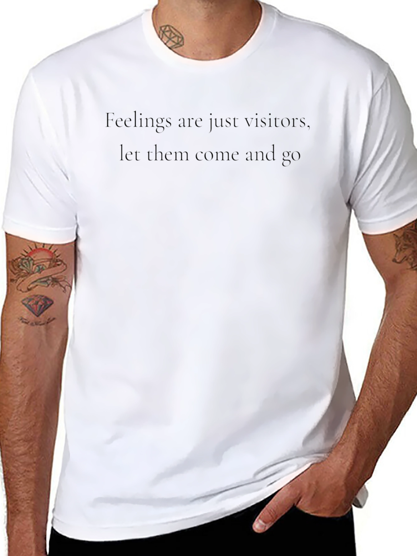 Feelings are Just Visitors T-Shirt