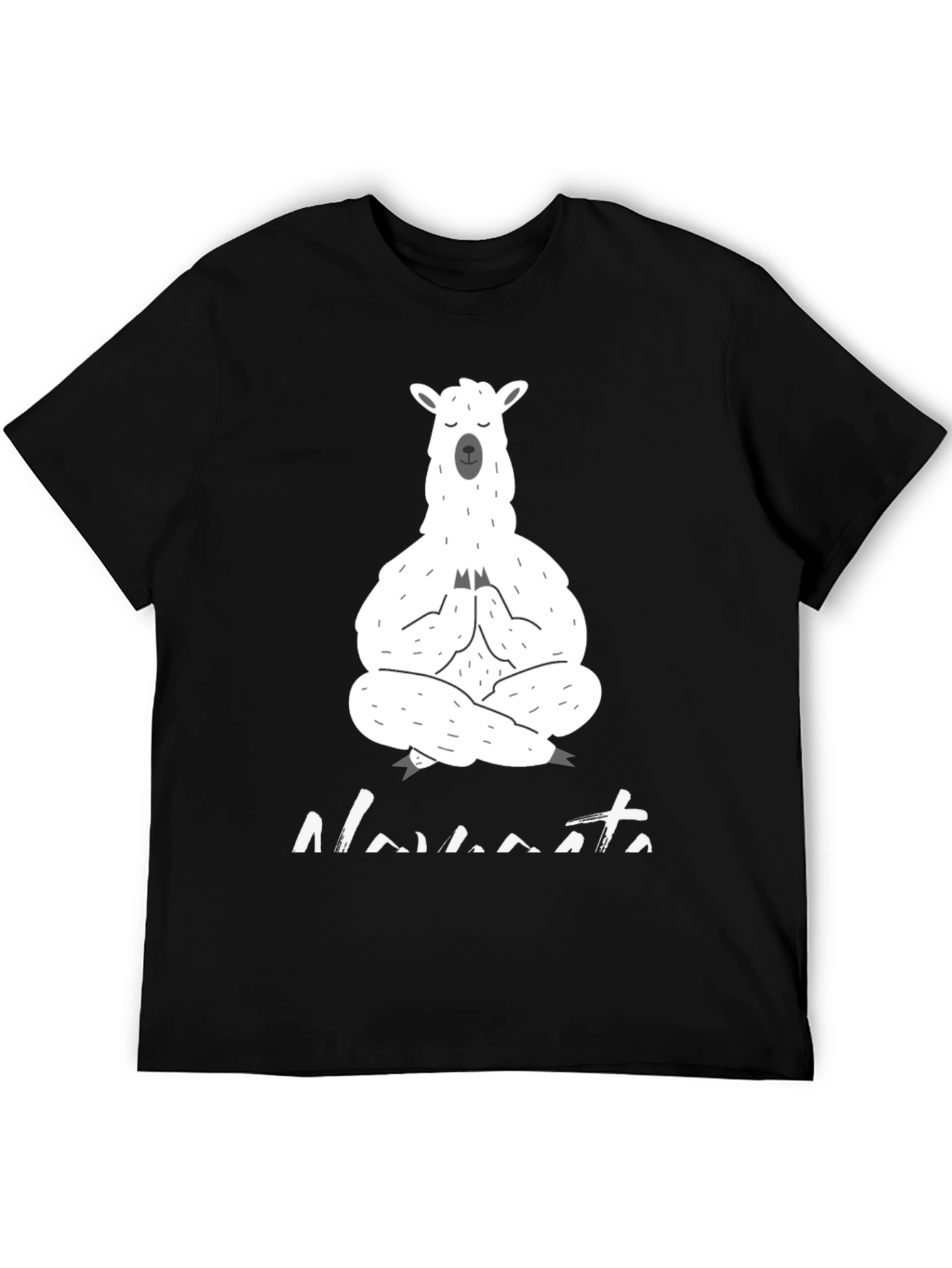 Meditating Llama T-Shirt - Namaste