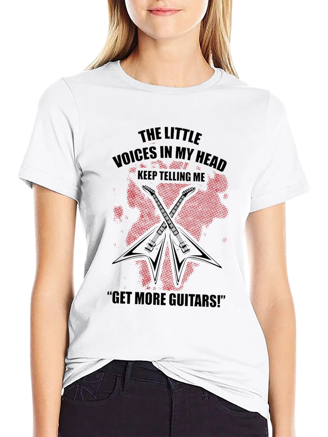 Guitarist T-Shirt: Little Voices Get More Guitars!