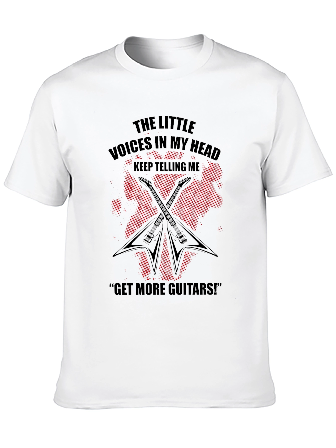 Guitarist T-Shirt: Little Voices Get More Guitars!