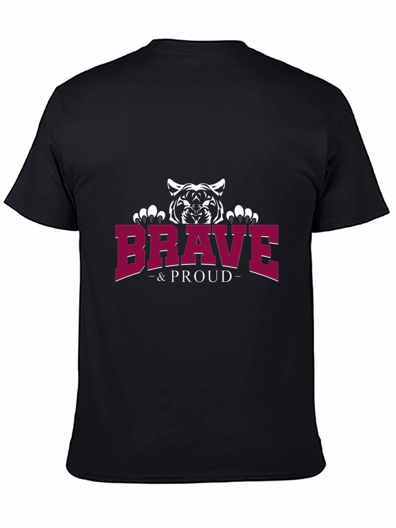 Brave & Proud Tiger Graphic Tee