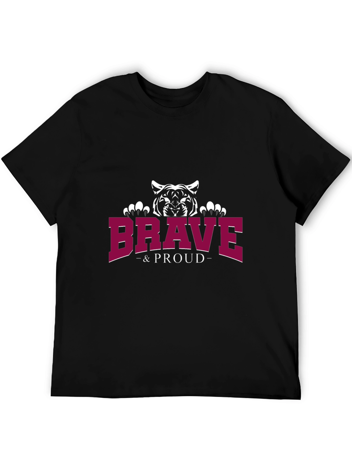 Brave & Proud Tiger Graphic Tee