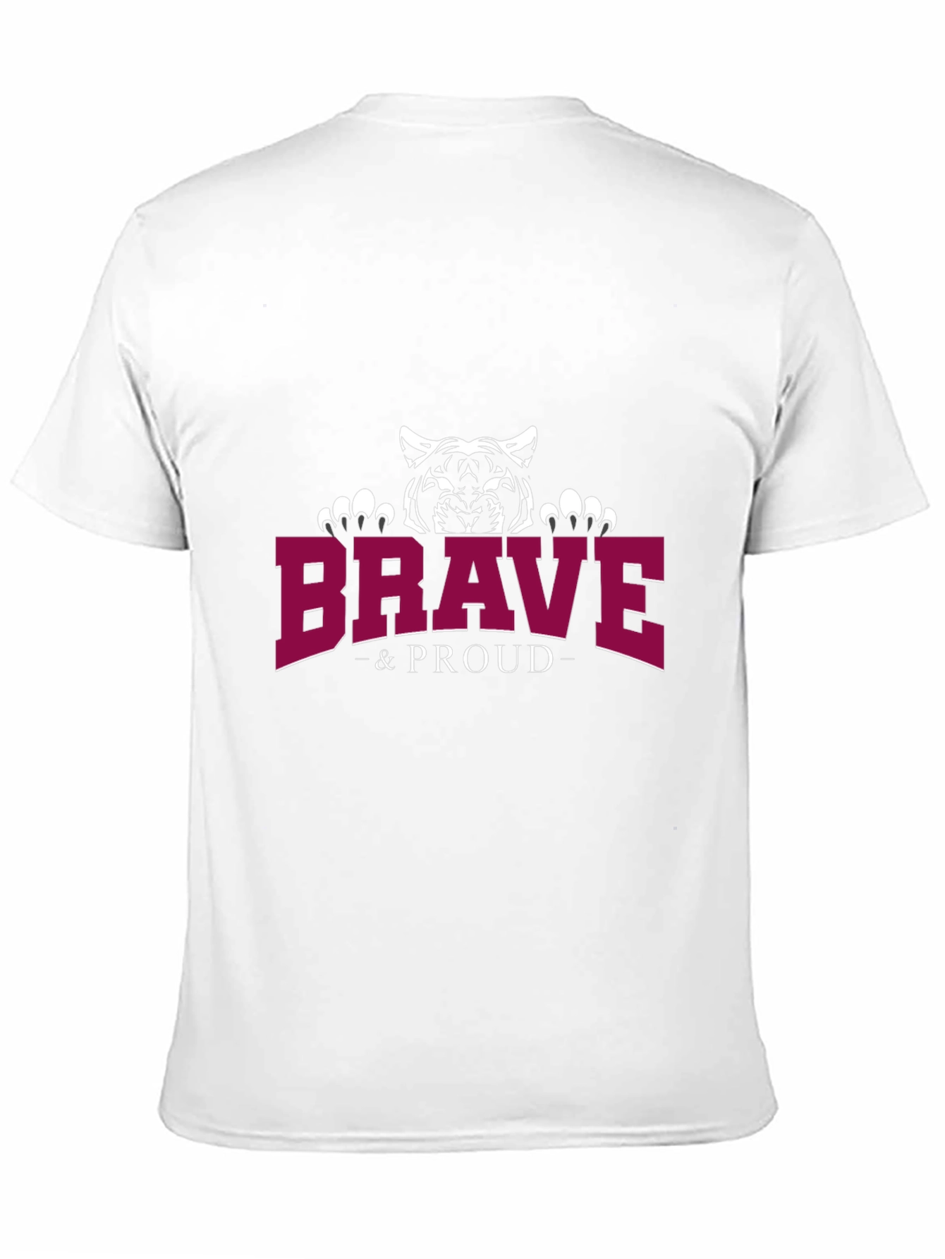 Brave & Proud Tiger Graphic Tee