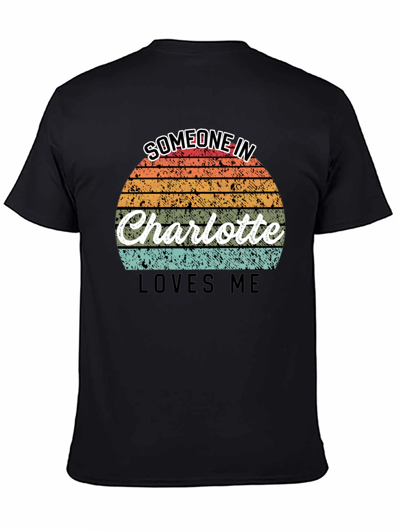 Charlotte Loves Me Retro Graphic T-Shirt