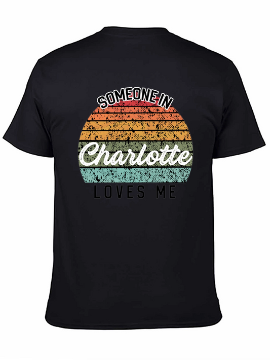 Charlotte Loves Me Retro Graphic T-Shirt
