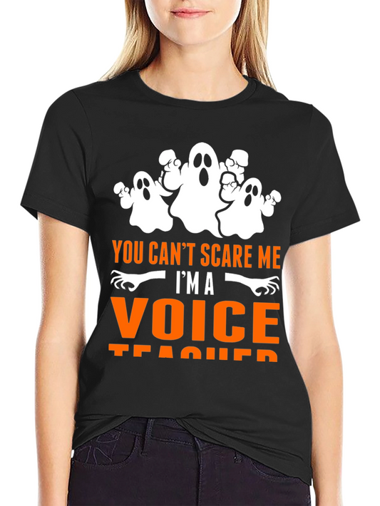 Funny Halloween Voice Teacher T-Shirt