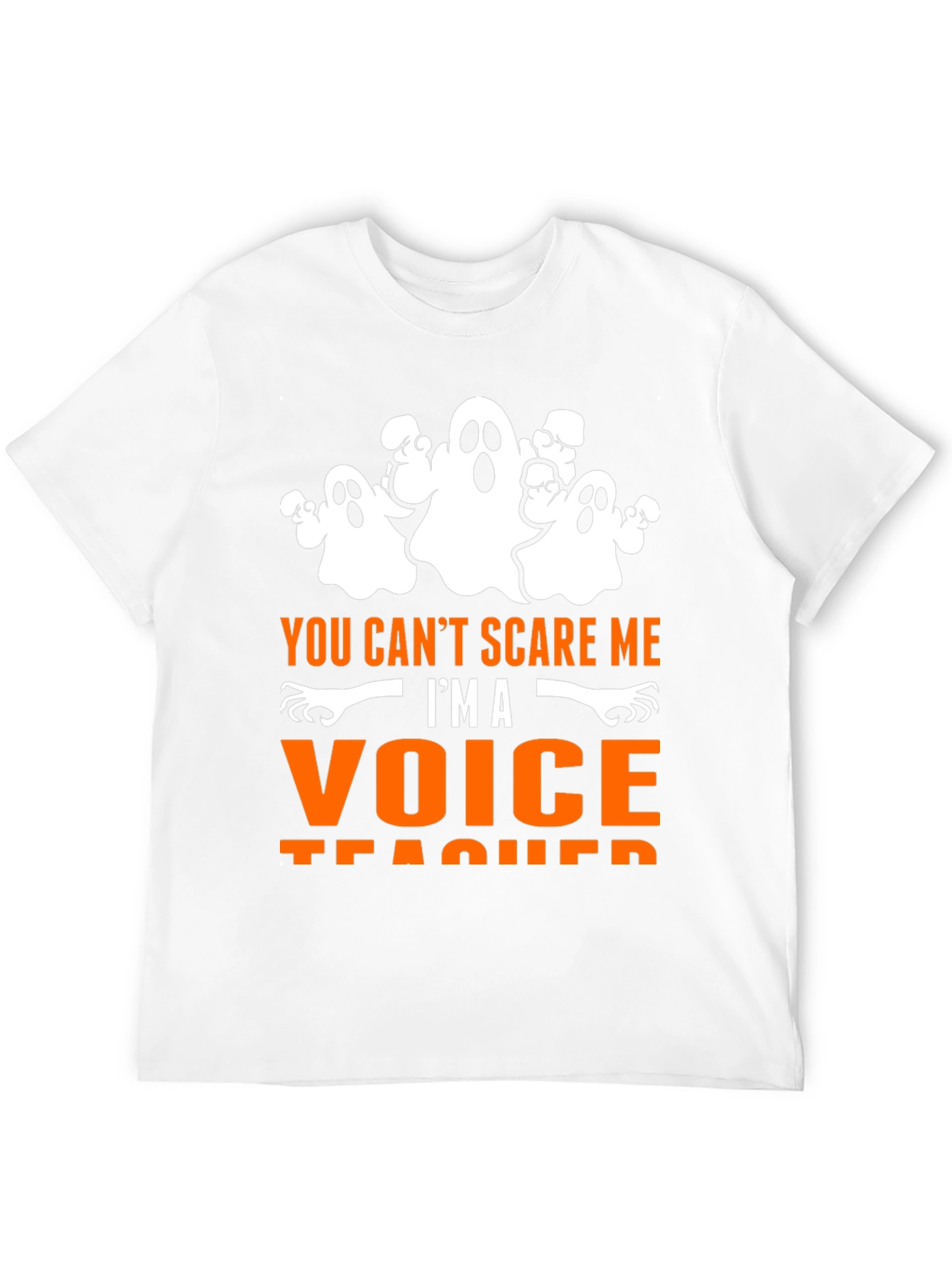 Funny Halloween Voice Teacher T-Shirt