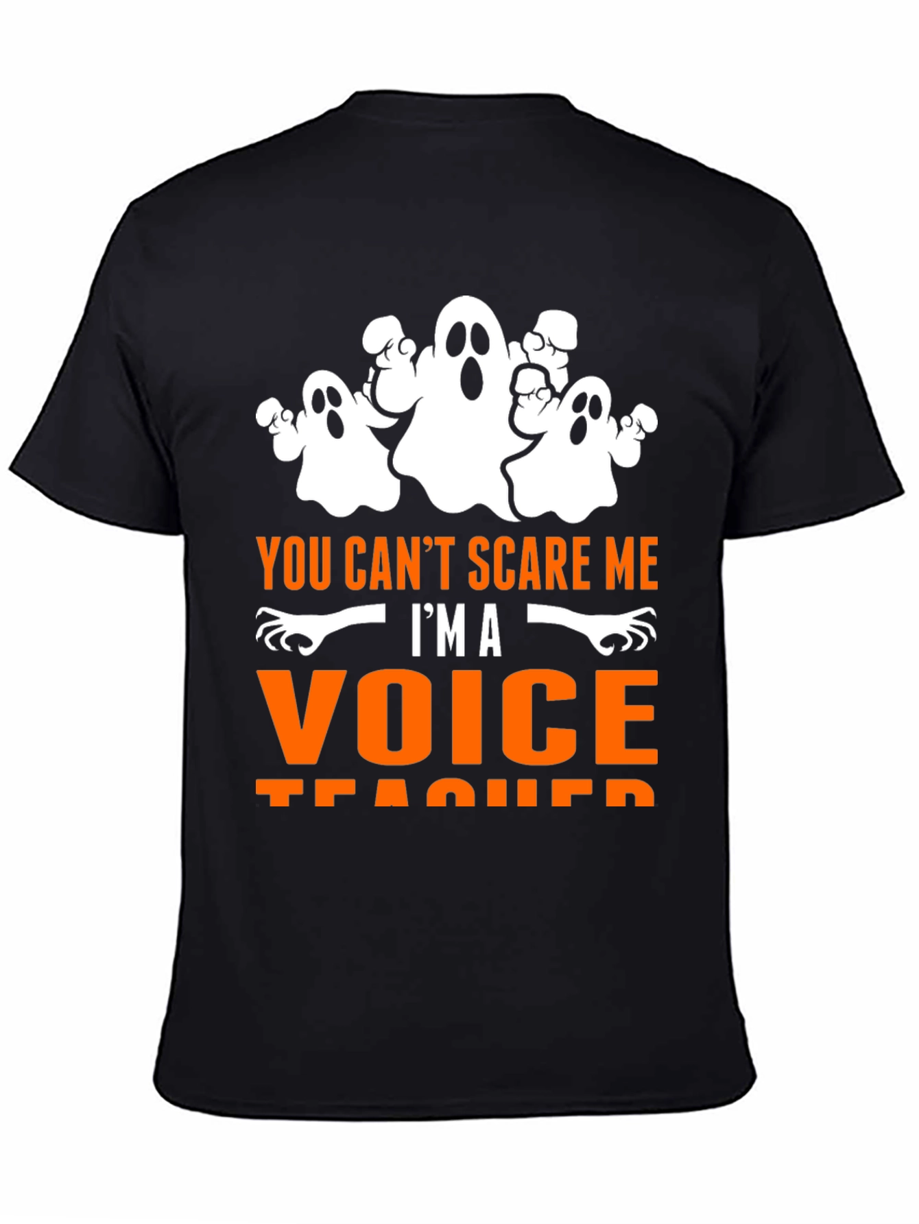 Funny Halloween Voice Teacher T-Shirt