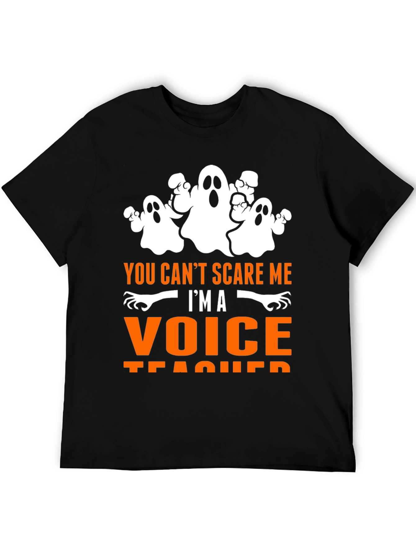 Funny Halloween Voice Teacher T-Shirt