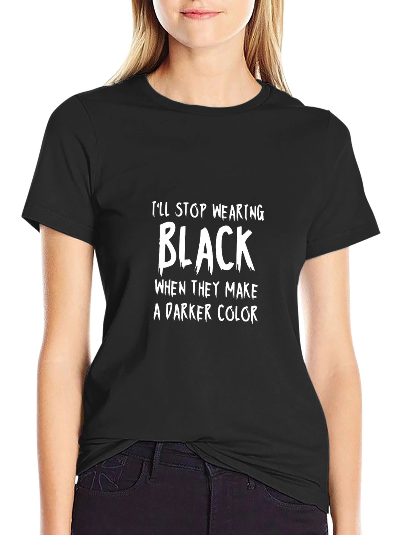Funny Black T-Shirt - Dark Humor Tee