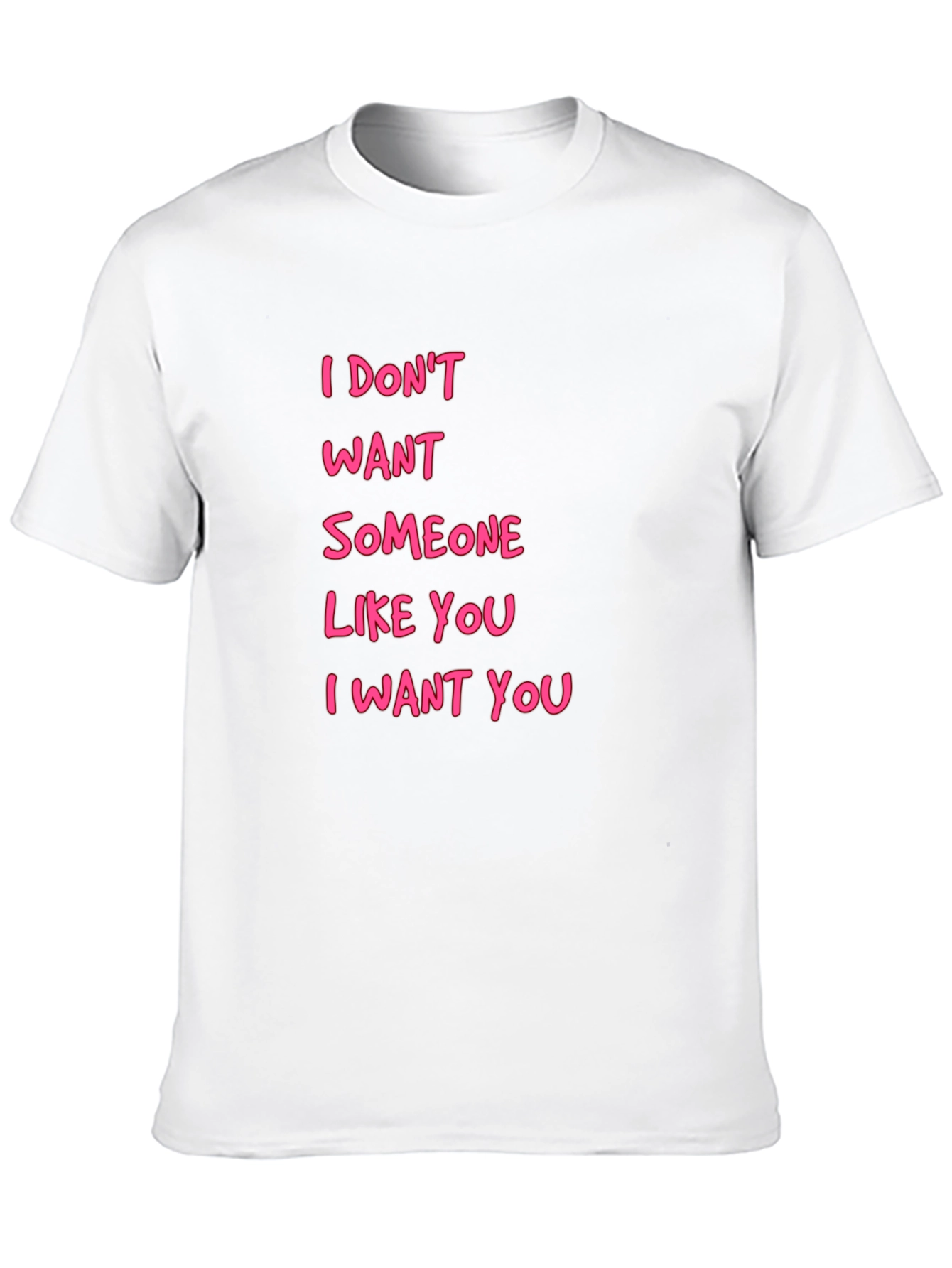 I Want You Black T-Shirt