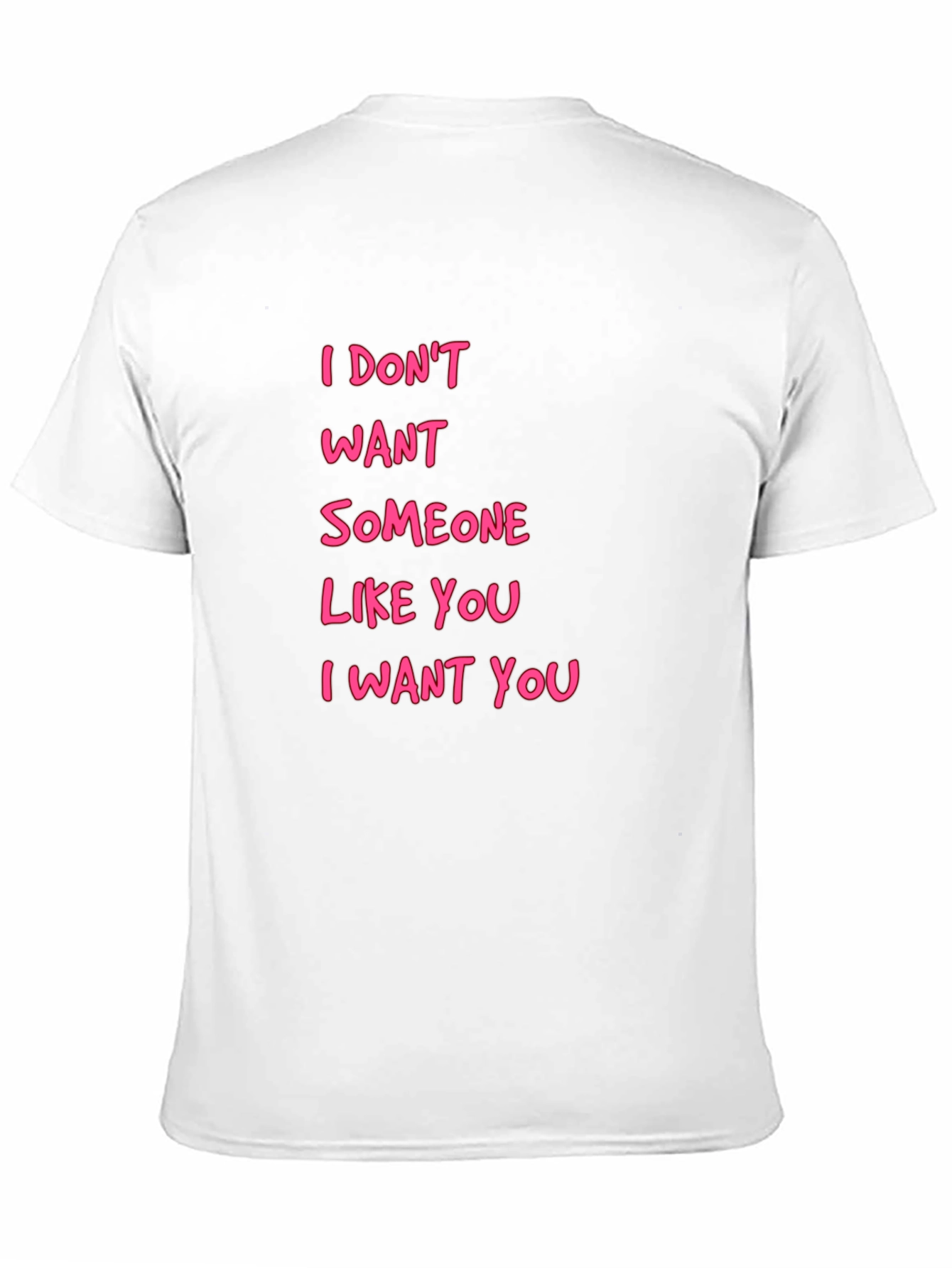 I Want You Black T-Shirt