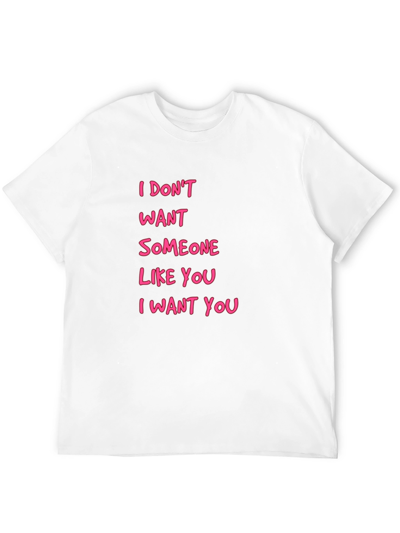 I Want You Black T-Shirt