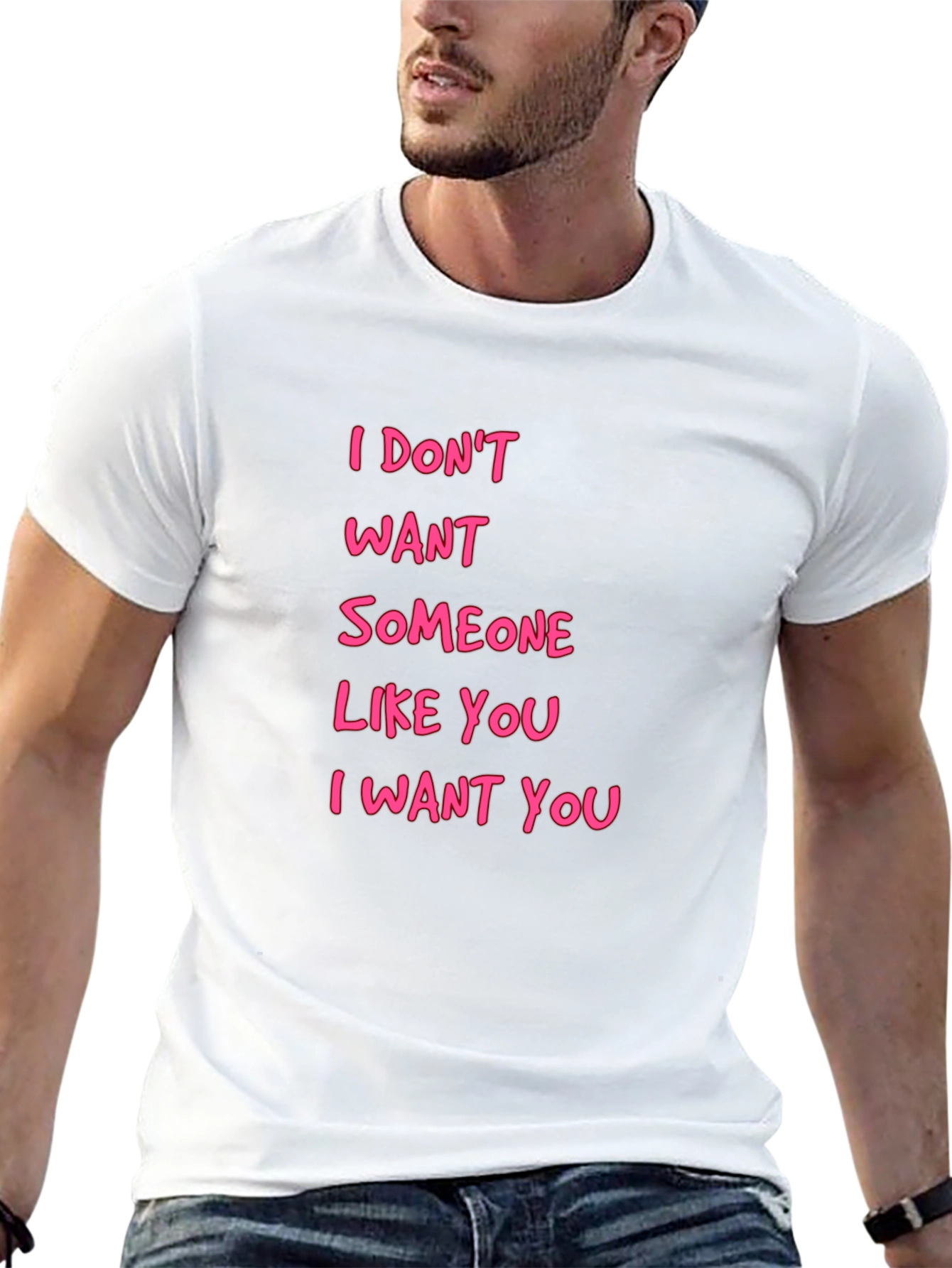 I Want You Black T-Shirt
