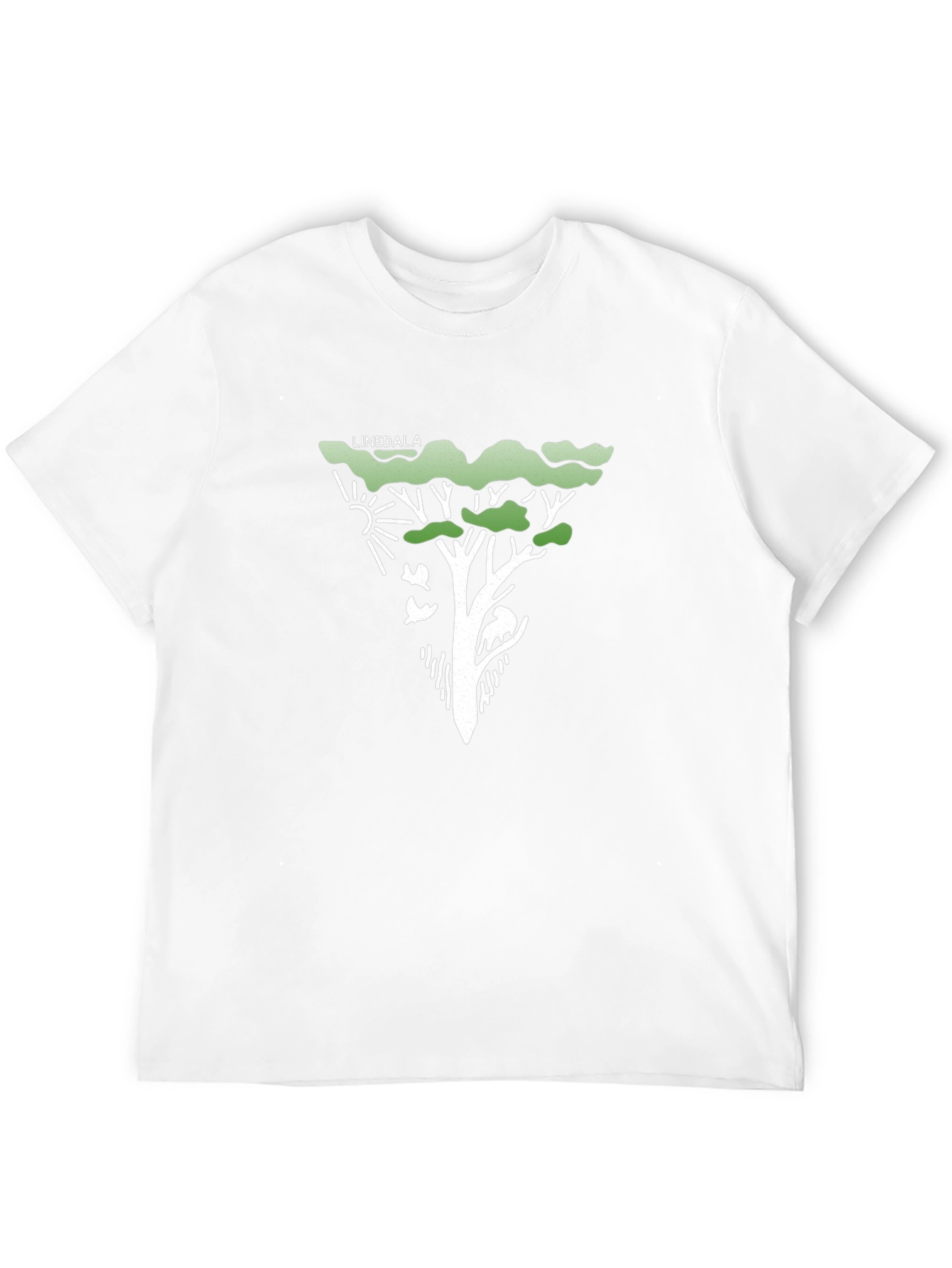 Linedala Tree Graphic Tee - Modern Nature Design
