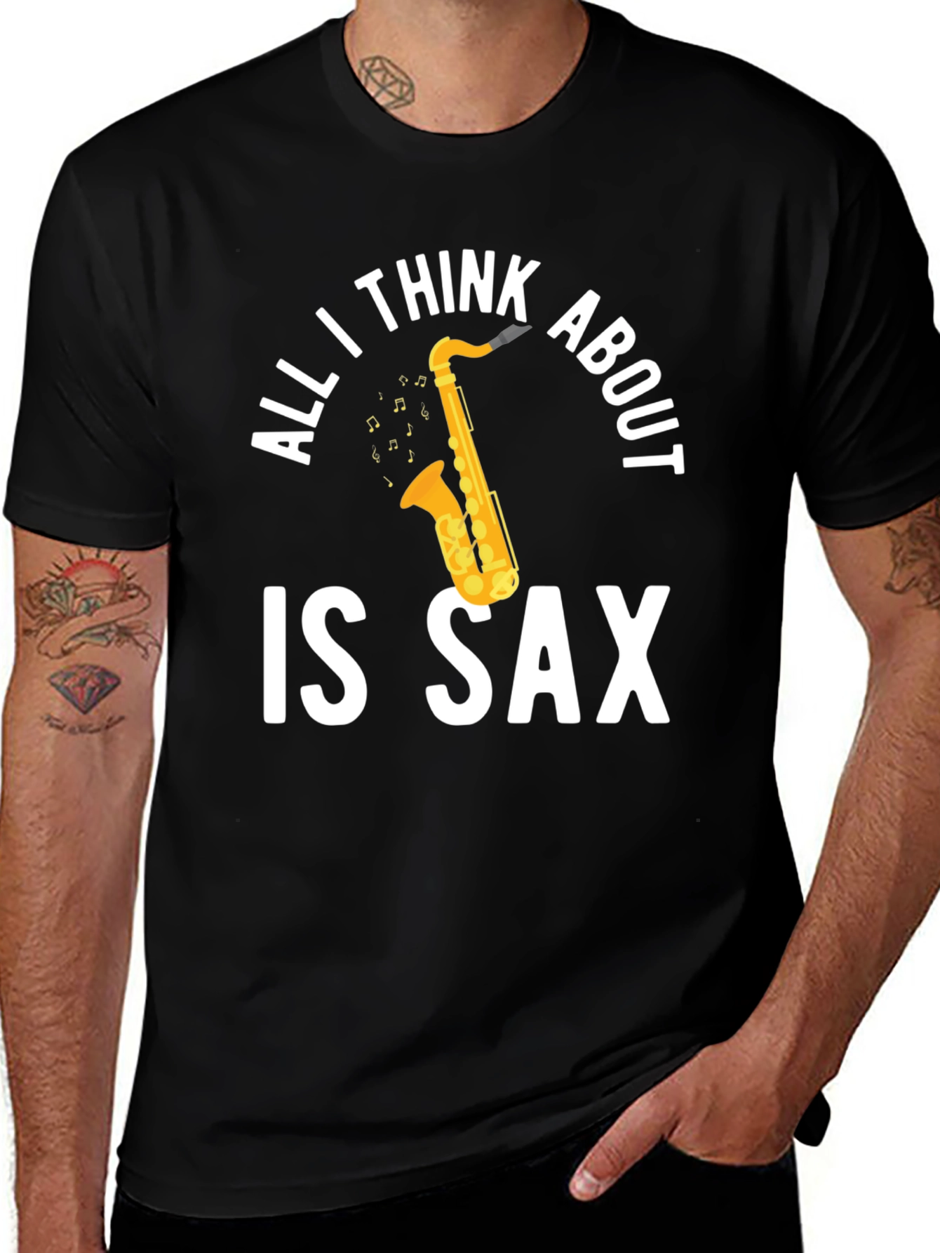 All I Think About Is Sax T-Shirt