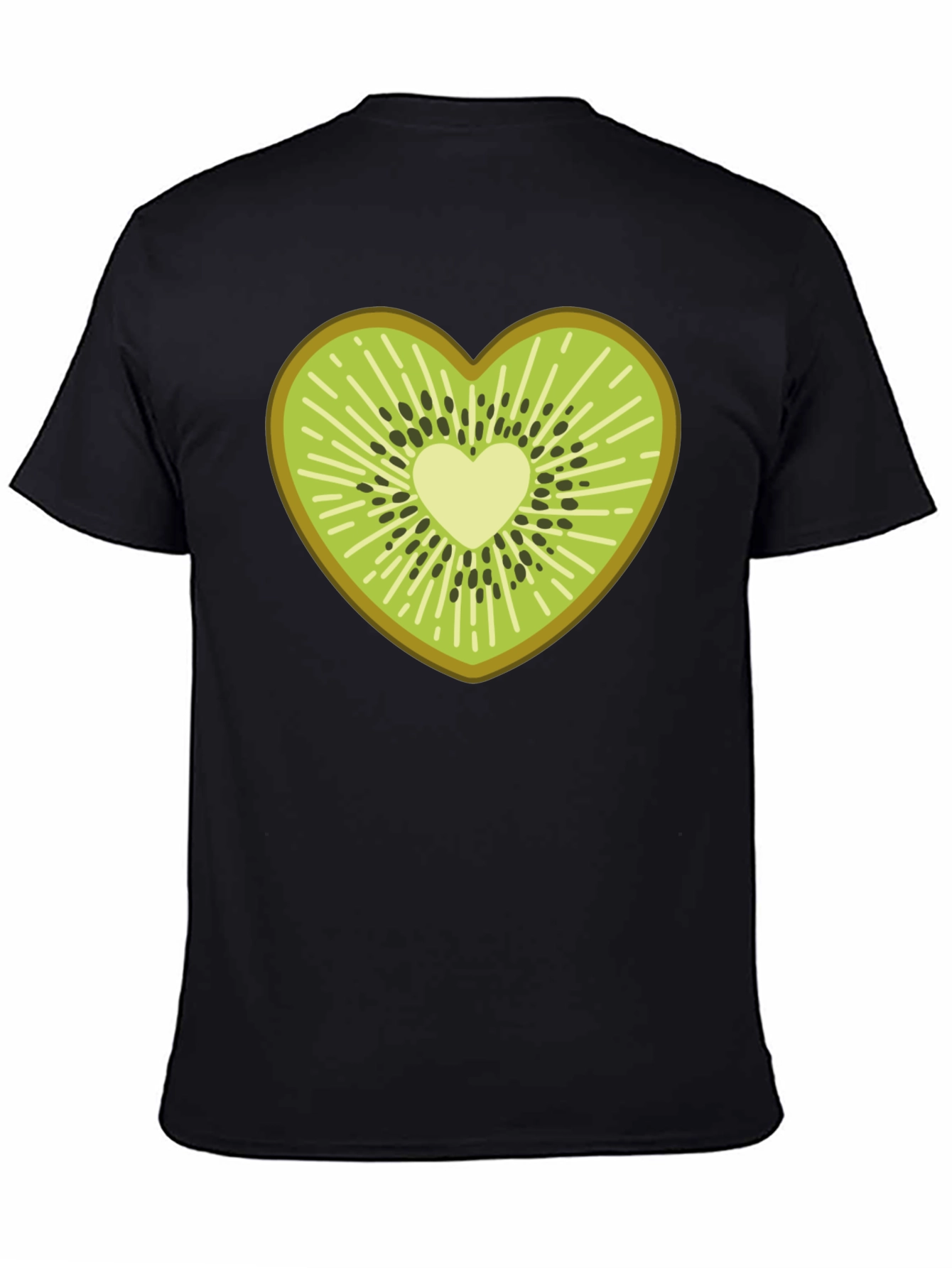 Kiwi Heart T-Shirt - Fruit Lover Tee