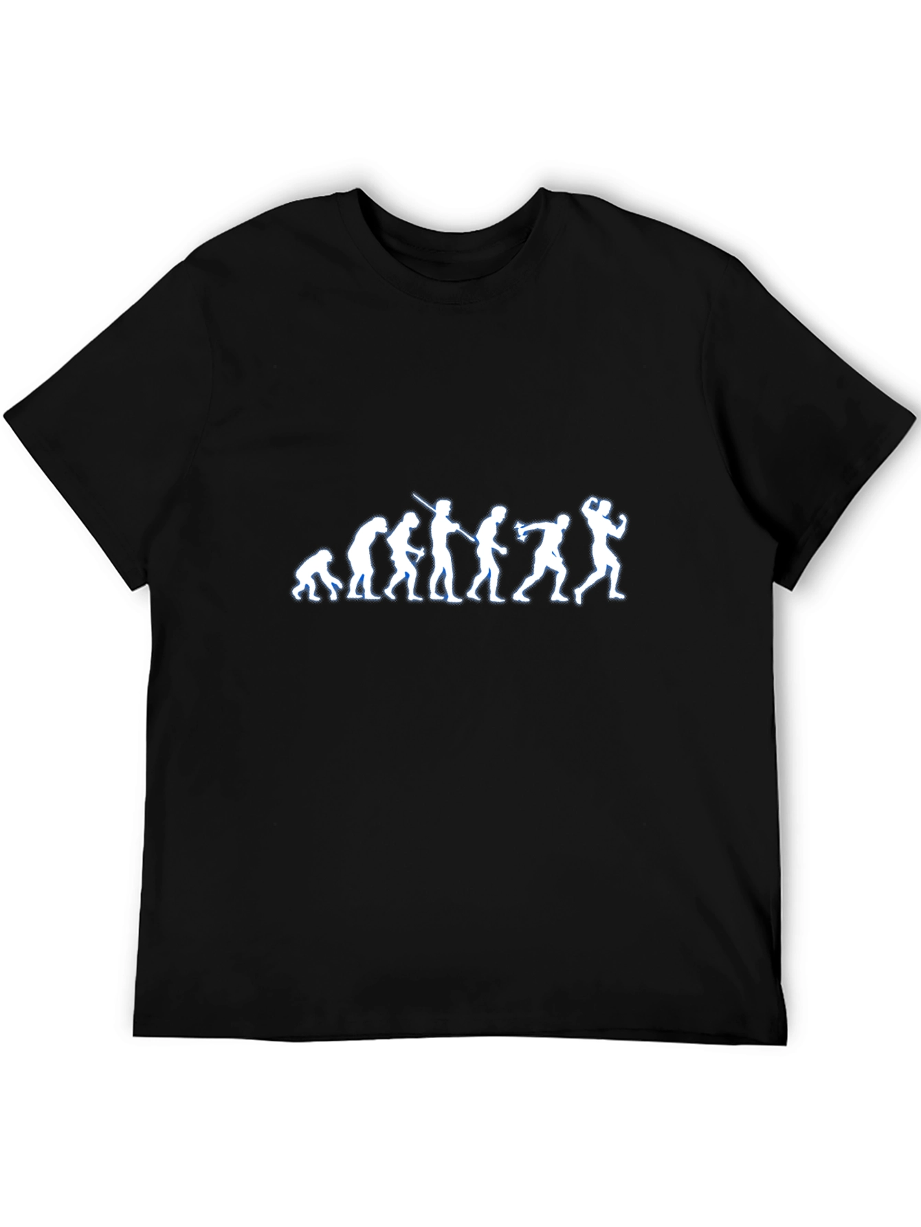 Evolution of Bodybuilding T-Shirt - Black Graphic Tee