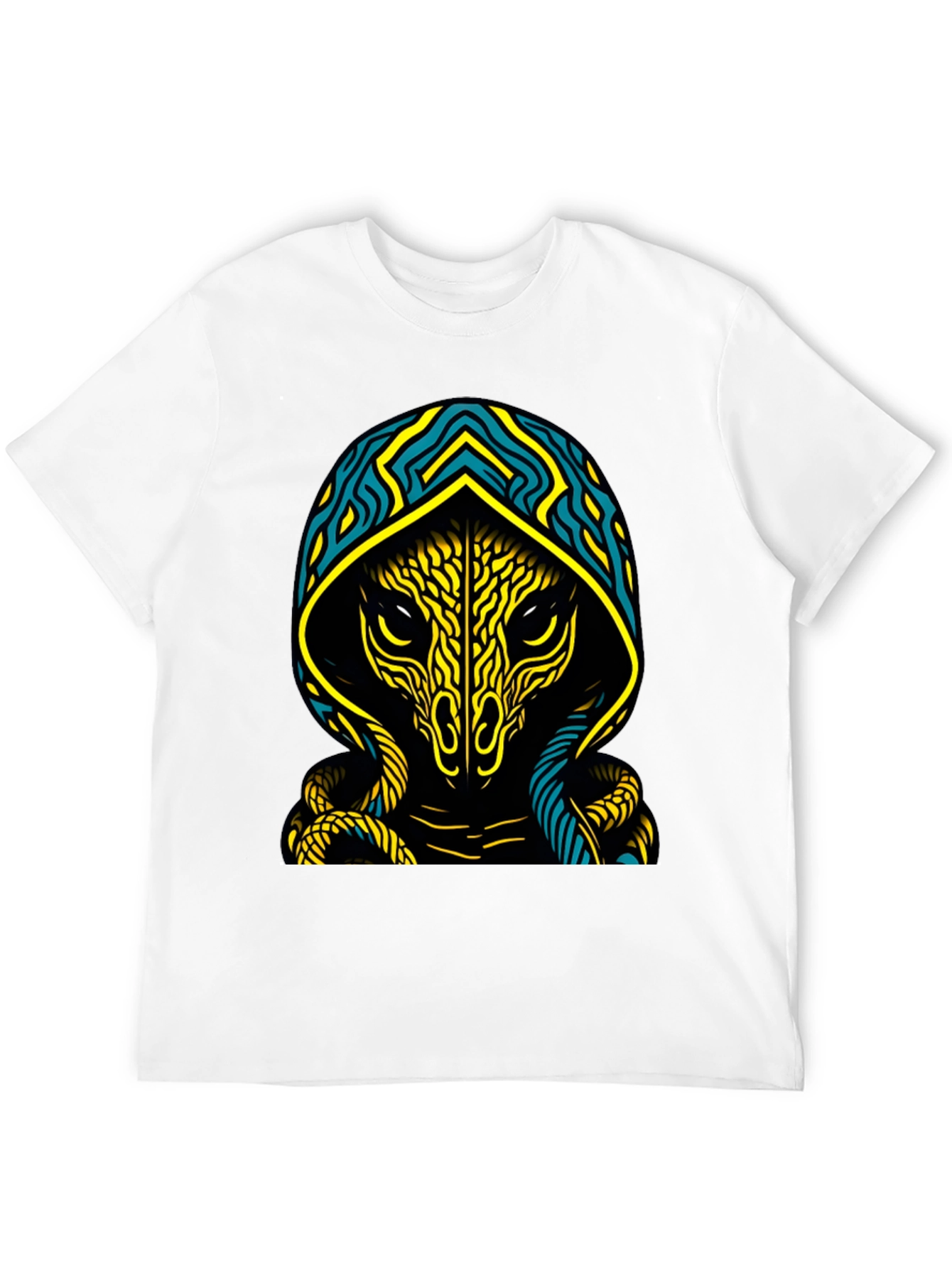 Mystic Reptile Graphic Tee - Black