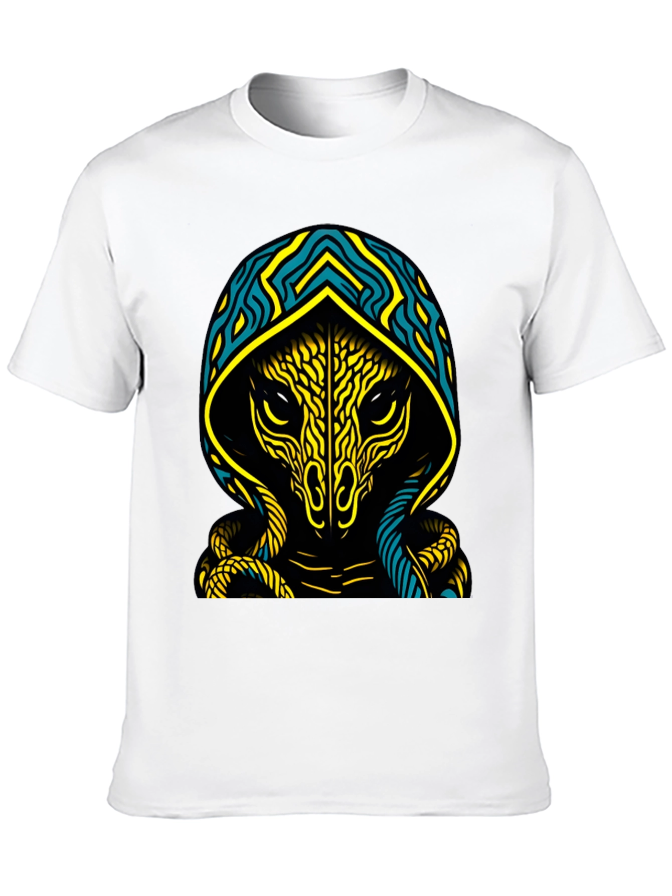 Mystic Reptile Graphic Tee - Black