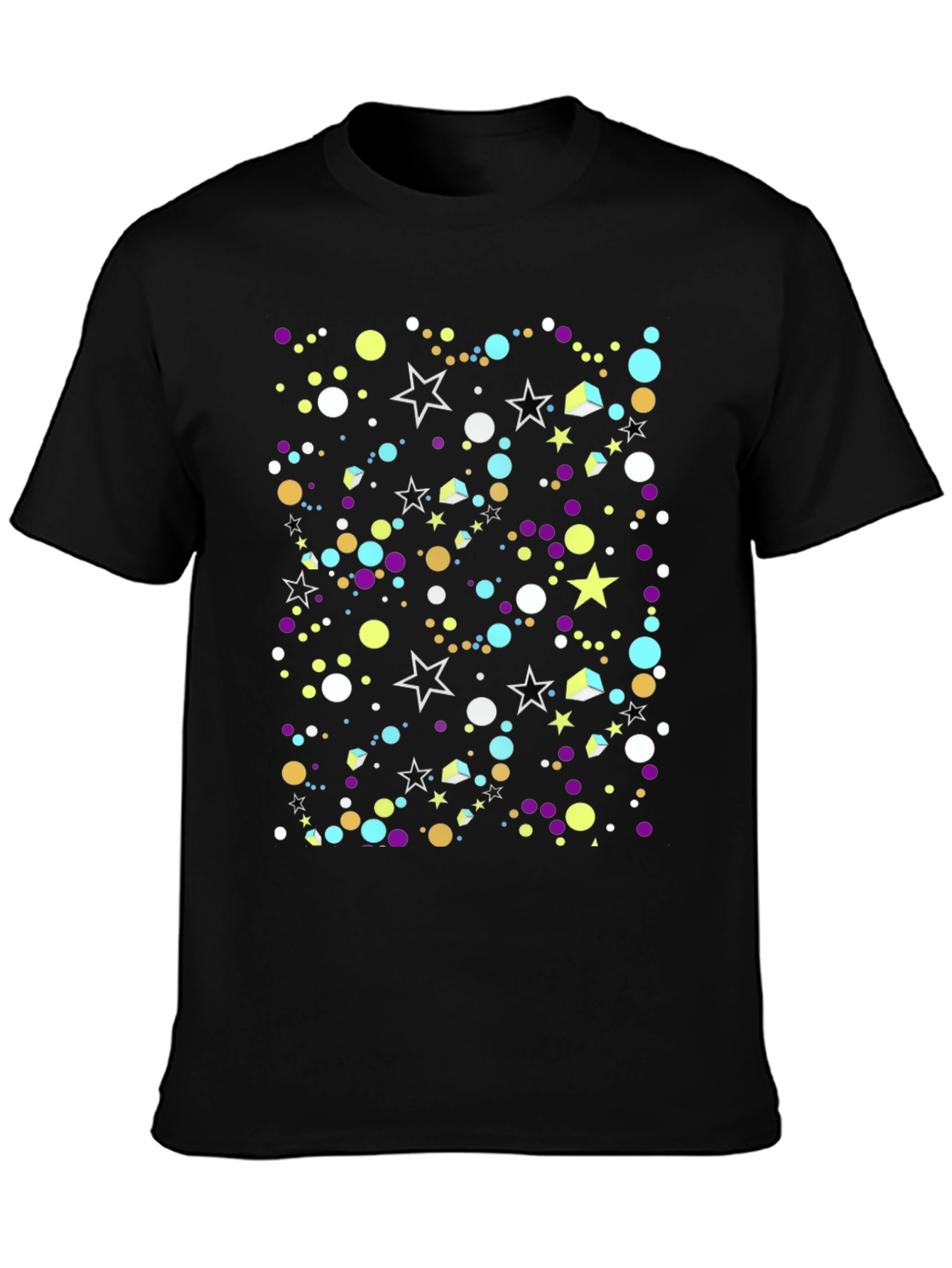 Star & Dot Pattern Tee
