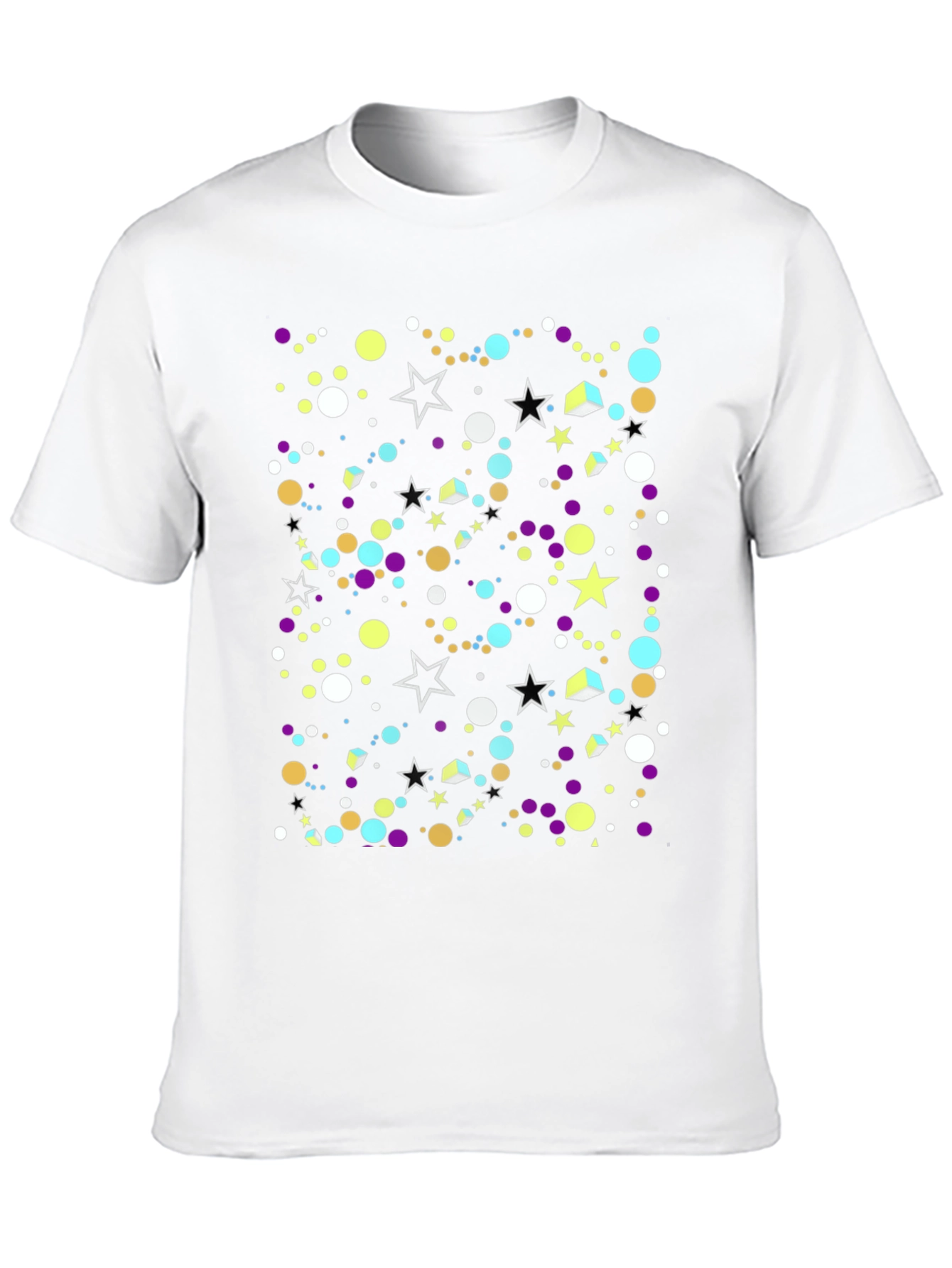 Star & Dot Pattern Tee