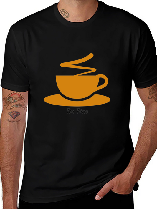 Tea Time Graphic Tee - Relax and Enjoy!